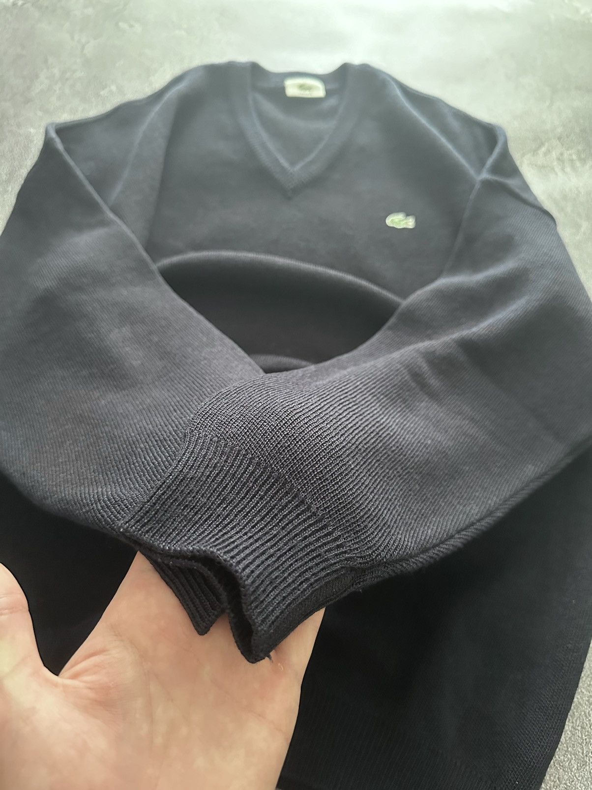 Lacoste 🐊 Vintage Lacoste 90s Sweater Knit Sweater Size US XL / EU 56 / 4 - 3 Thumbnail