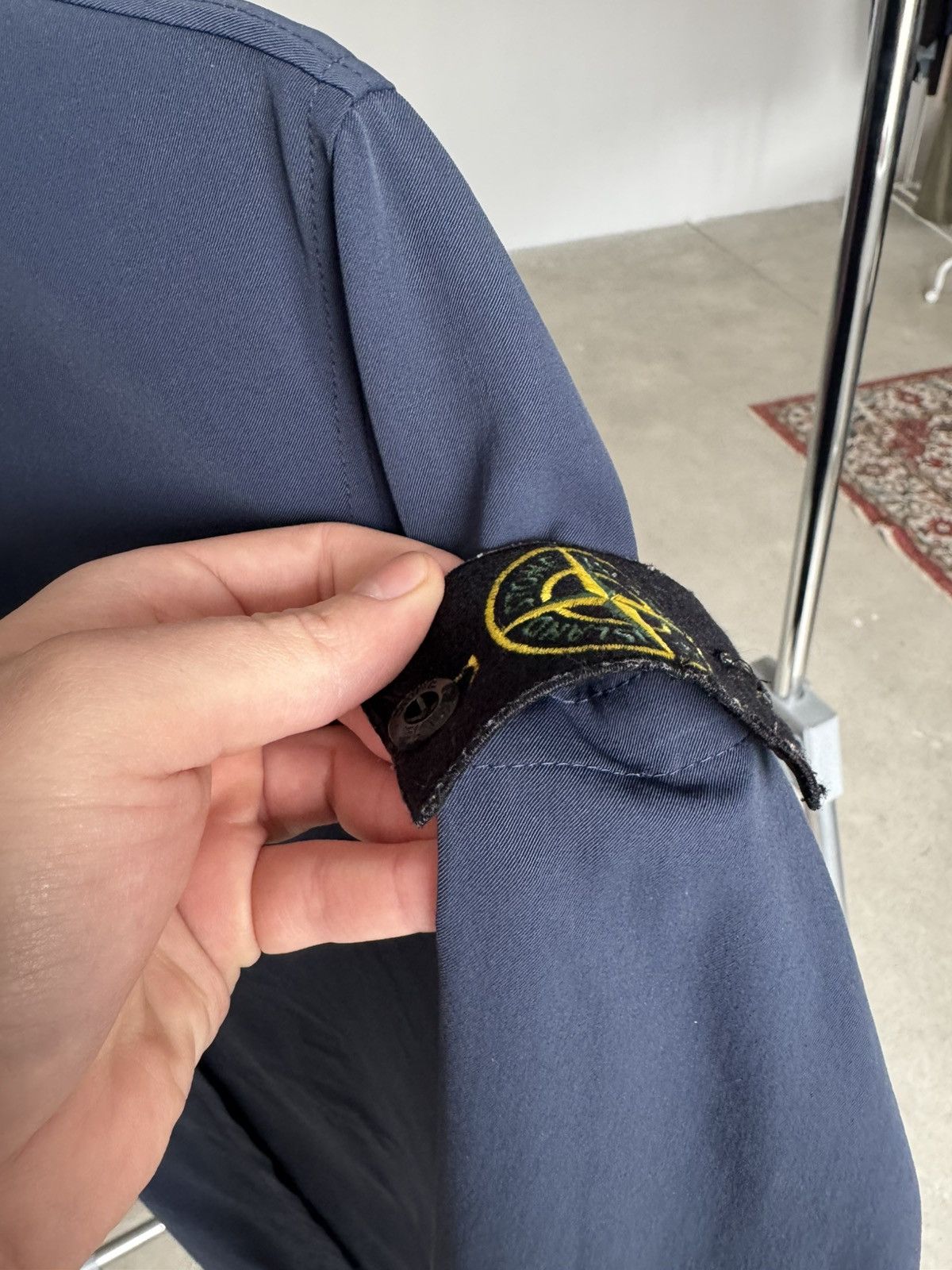 Stone Island Vintage Stone Island Trench Dark Blue Size US S / EU 44-46 / 1 - 9 Thumbnail