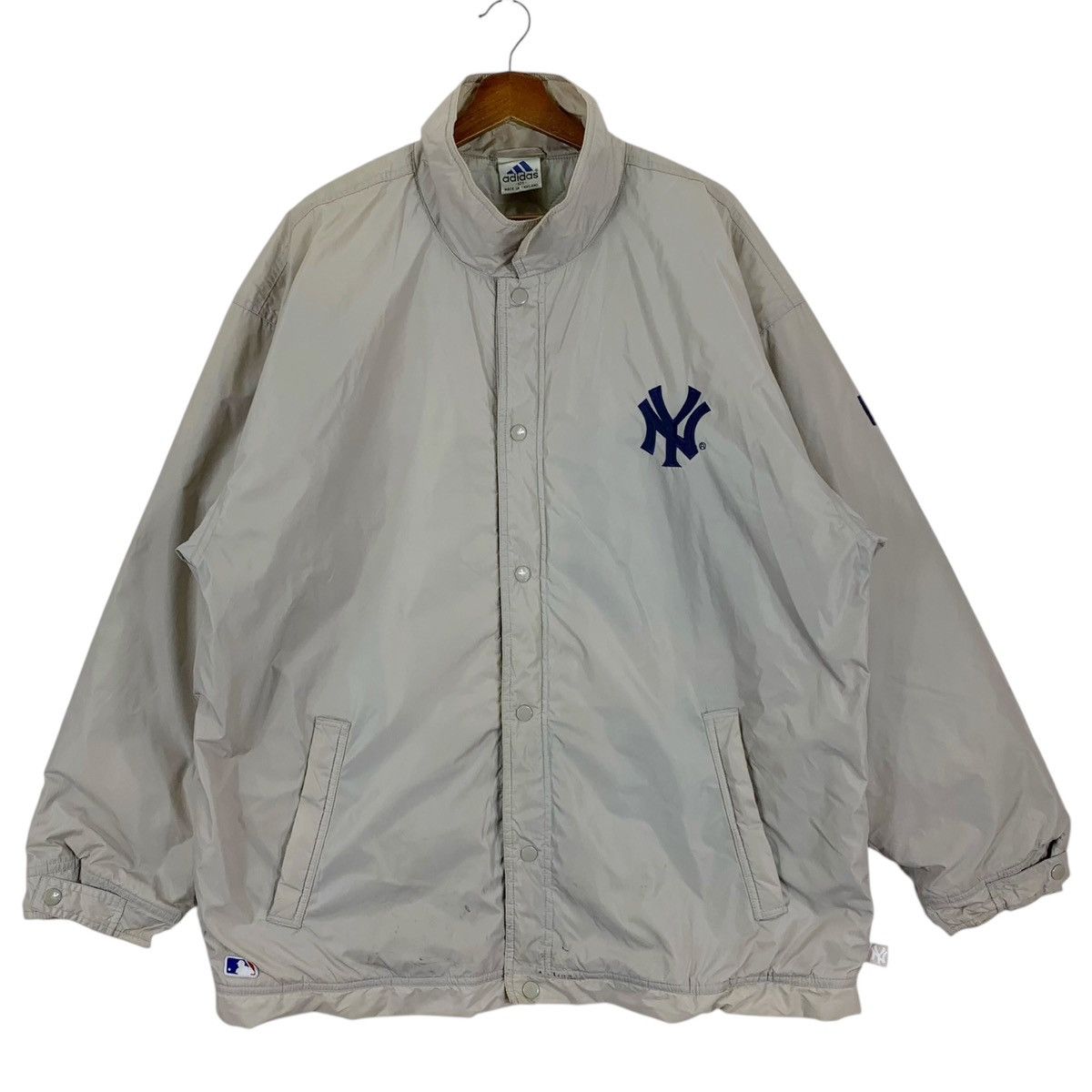 Adidas Vintage Adidas Button Light Jacket Size US L / EU 52-54 / 3 - 1 Thumbnail