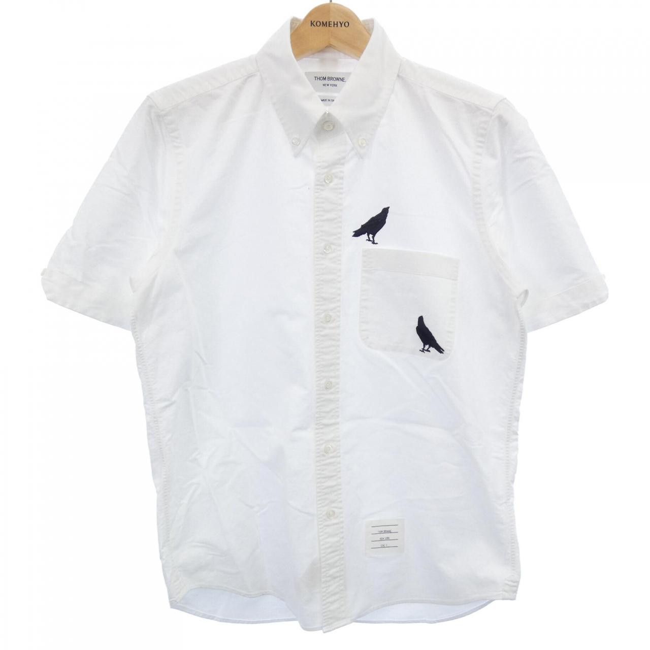 Thom Browne Thom Browne Thom Browne Short Sleeve Shirt Textile Dress Shirt DUTY FREE for USA Size ONE SIZE - 1 Thumbnail