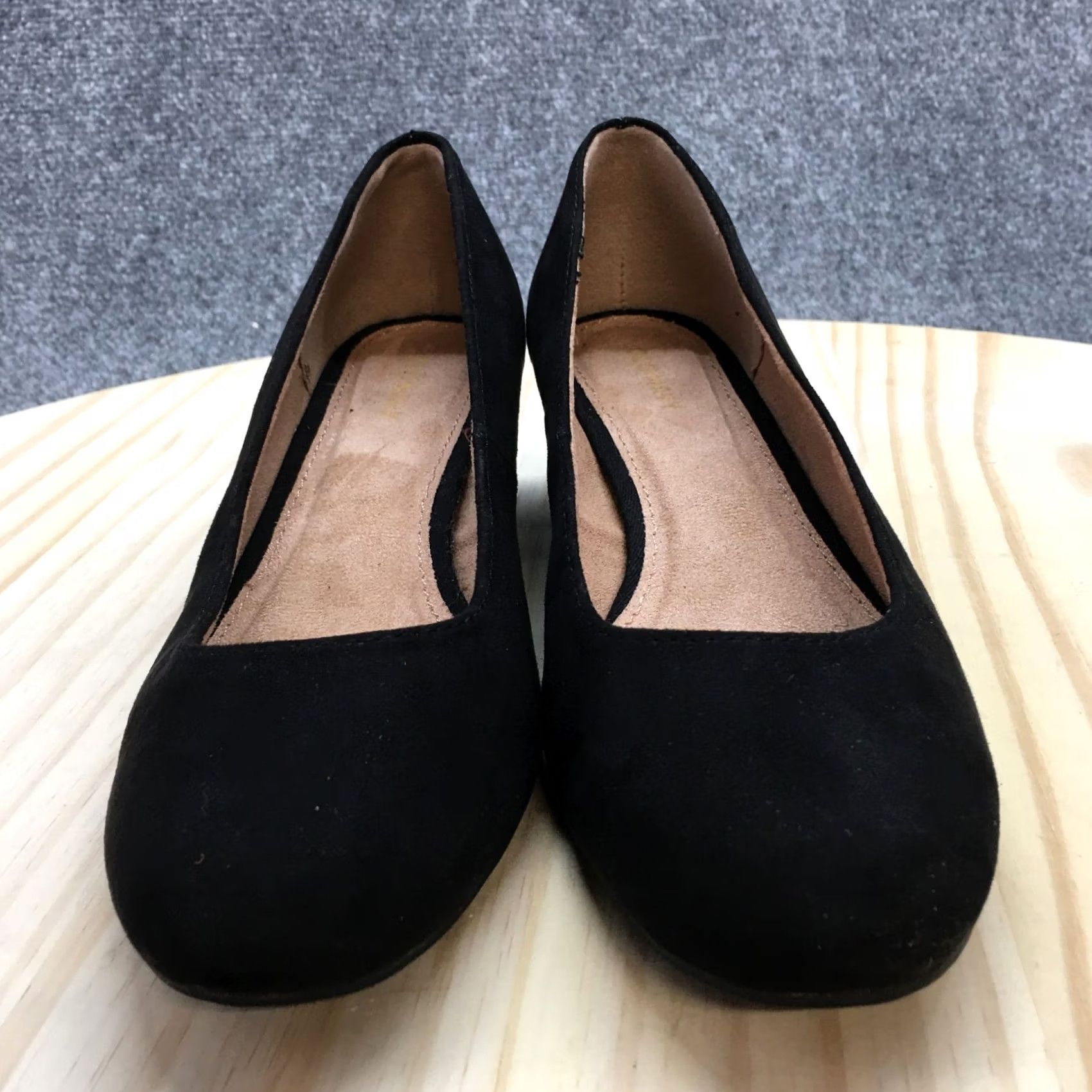 Old Navy Old Navy Shoes Womens Ballet Heel Black Low Top Round Toe Block Casual Slip On XS? Size M / US 6-8 / IT 42-44 - 4 Thumbnail