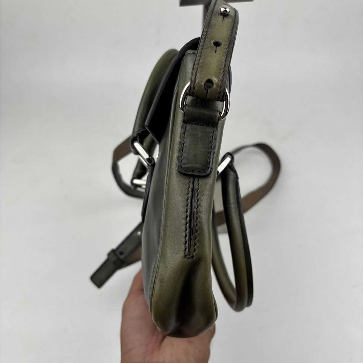Berluti Berluti Emmy O’Gulliver Cowhide Crossbody Bag Size ONE SIZE - 15 Thumbnail