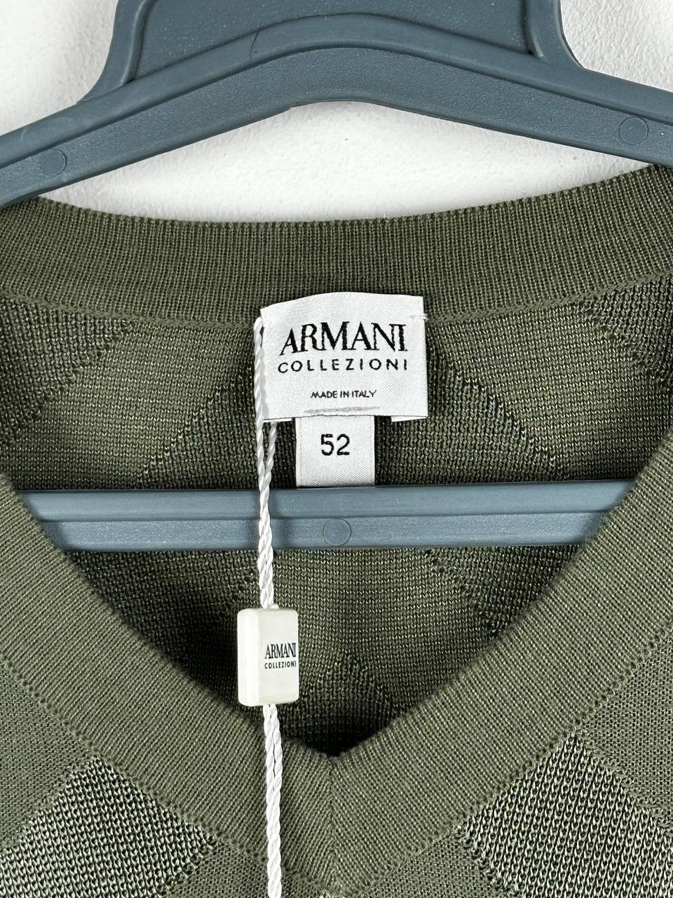 Armani Collezioni Armani Collezioni Jumper Viscose Striped Made In Italy Size US L / EU 52-54 / 3 - 5 Thumbnail