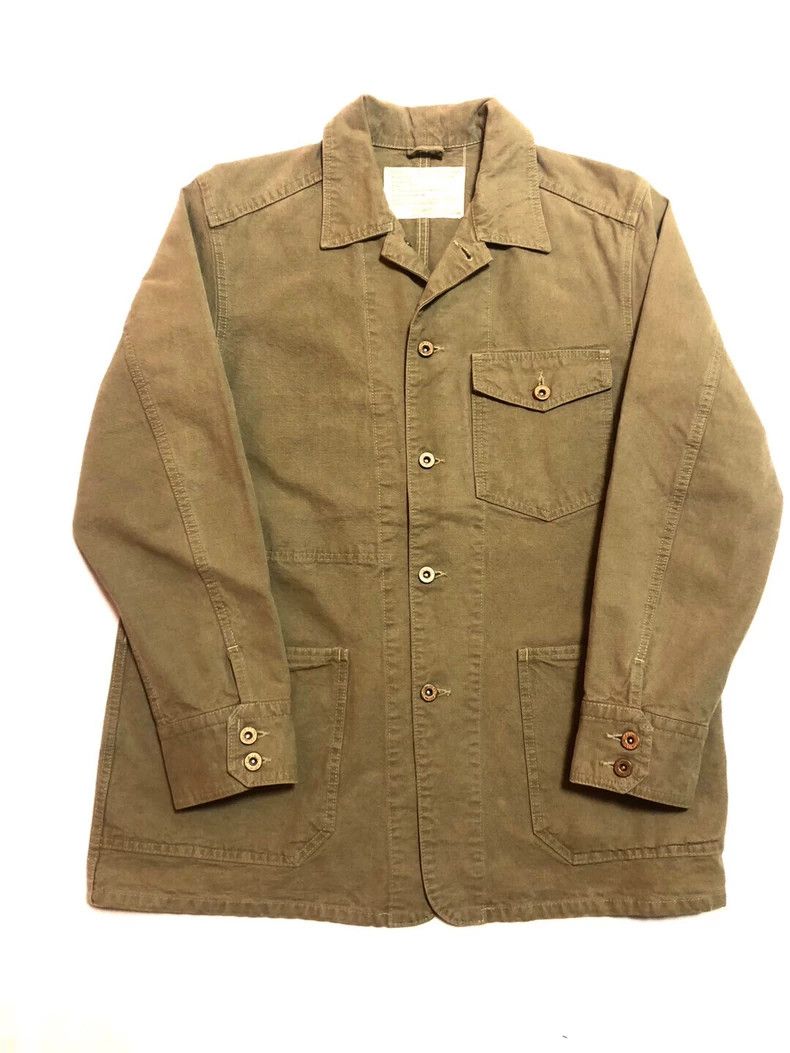 Freewheelers FREEWHEELERS Khaki vintage workwear jacket Size US M / EU 48-50 / 2 - 1 Thumbnail