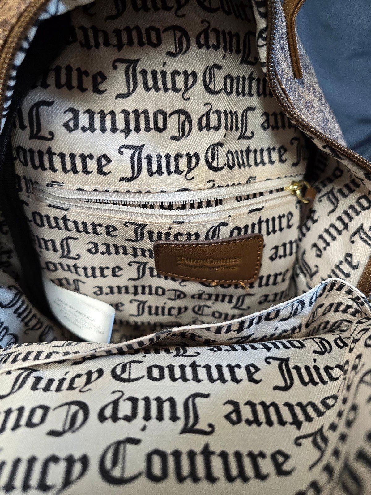 Juicy Couture Jeans JUICY COUTURE Bag Mini Backpack Hearts EUC Size ONE SIZE - 3 Thumbnail