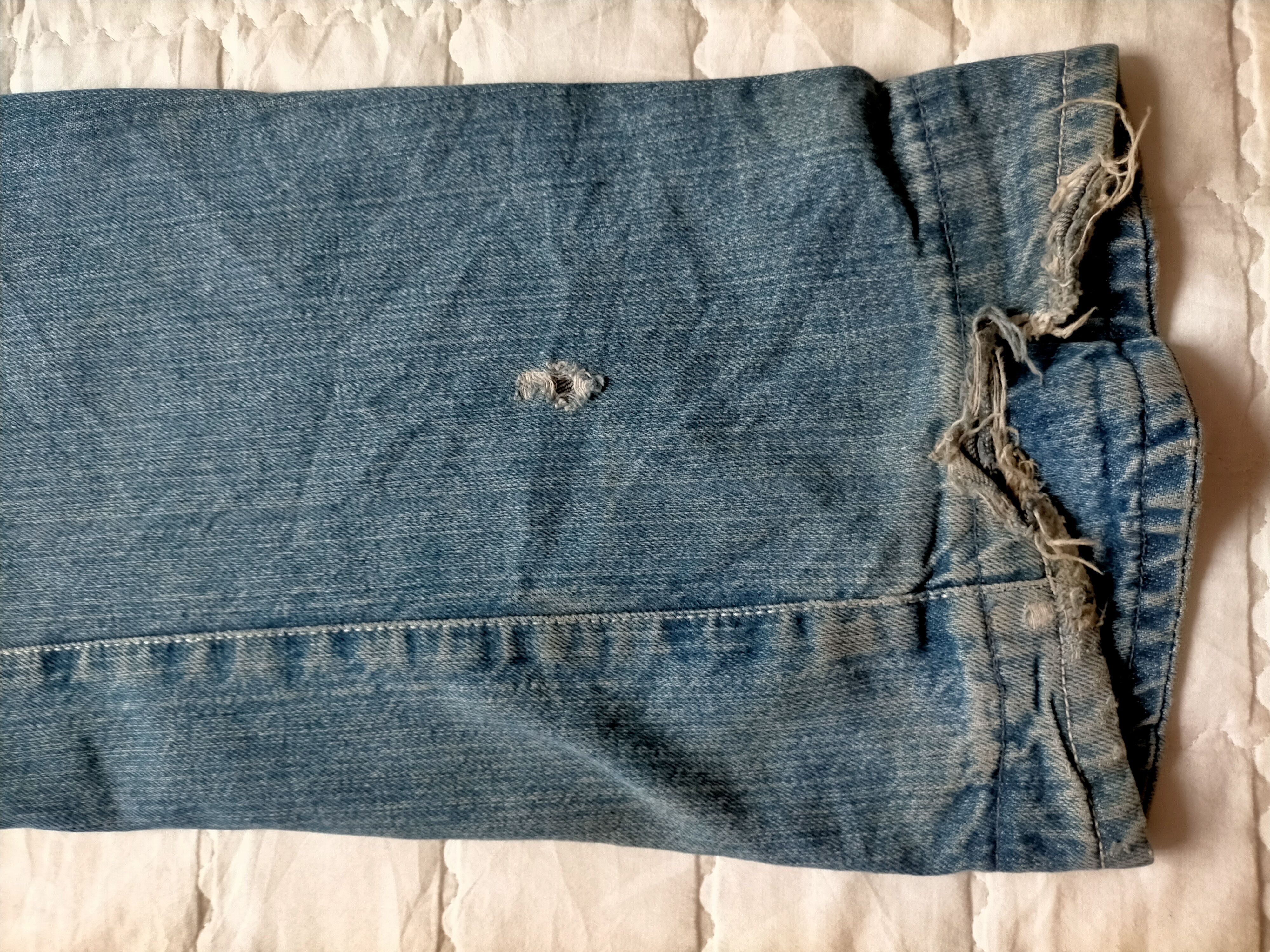 Levi's Vintage Clothing Vintage 90s Levis Engineering Denim pants Size US 33 - 16 Thumbnail