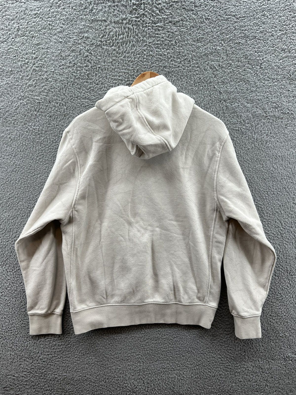 Nike Nike Center Swoosh All Over Print Cream Ivory Hoodie Size US S / EU 44-46 / 1 - 2 Thumbnail