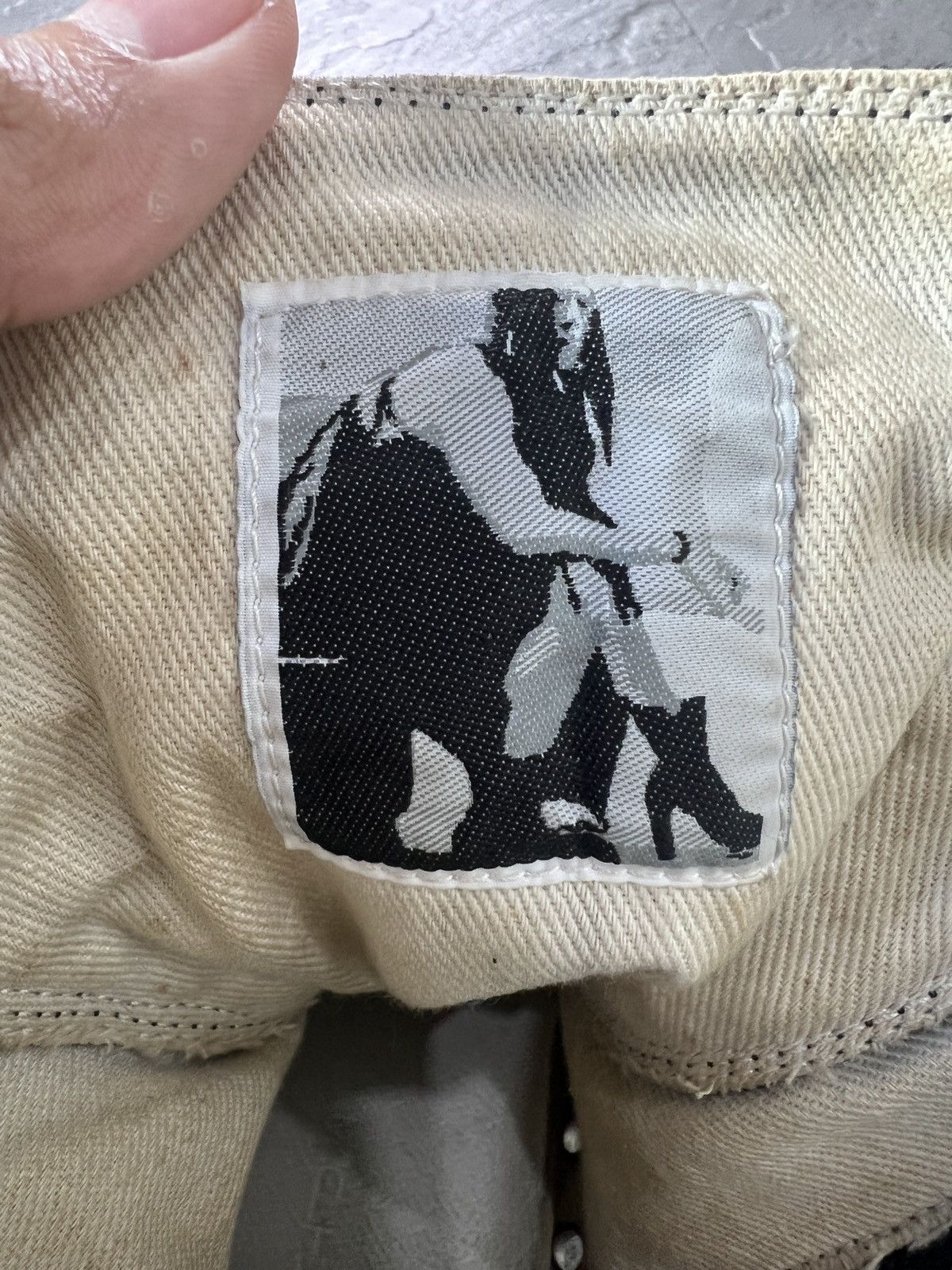 Rick Owens Drkshdw Rick Owens DRKSHDW Ramones High Canvas Sneaker EU40 Size US 7 / EU 40 - 9 Thumbnail