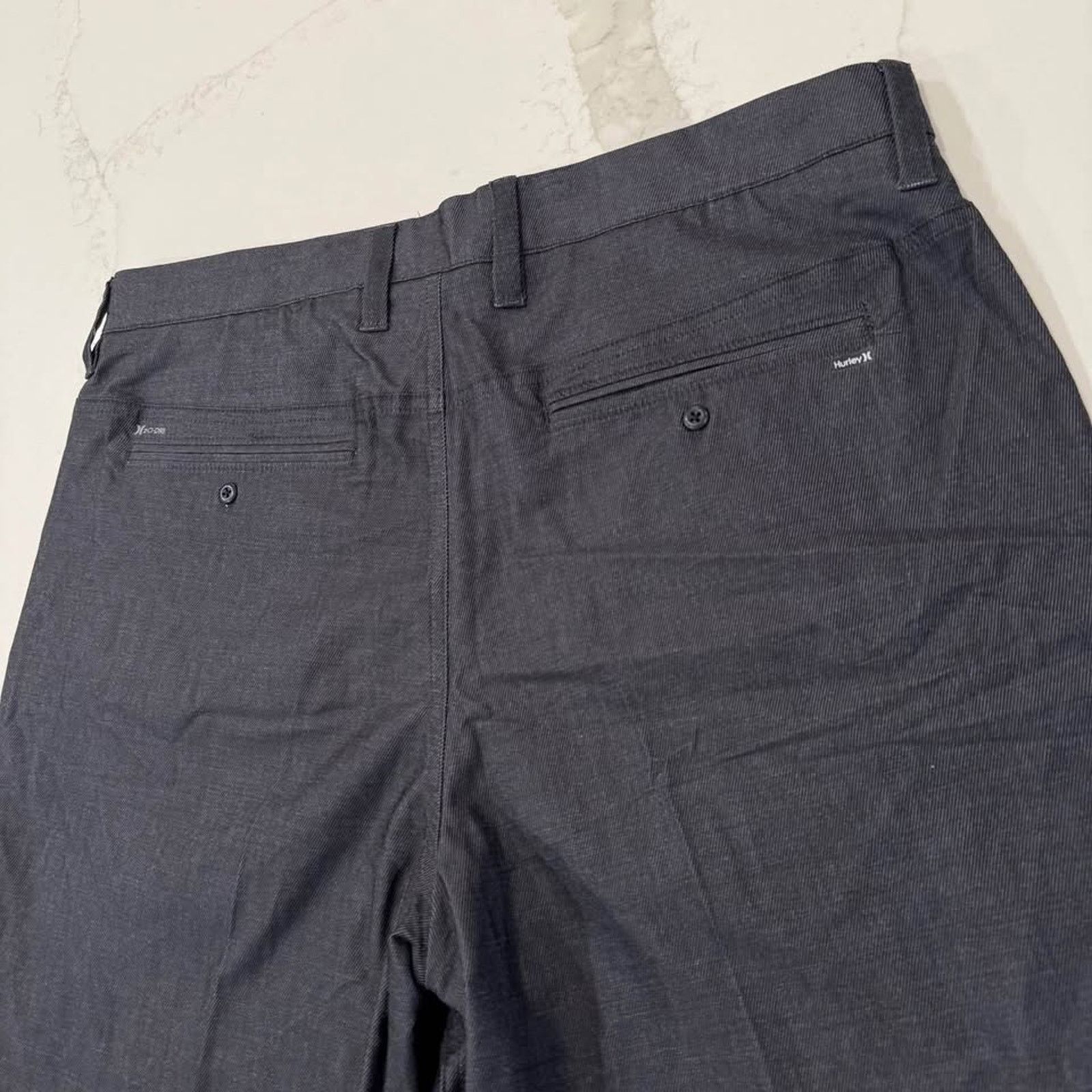 Hurley Hurley NWT H2O-Dri Cutback Chino Golf Shorts Men's 34 Gray Size US 34 / EU 50 - 6 Thumbnail