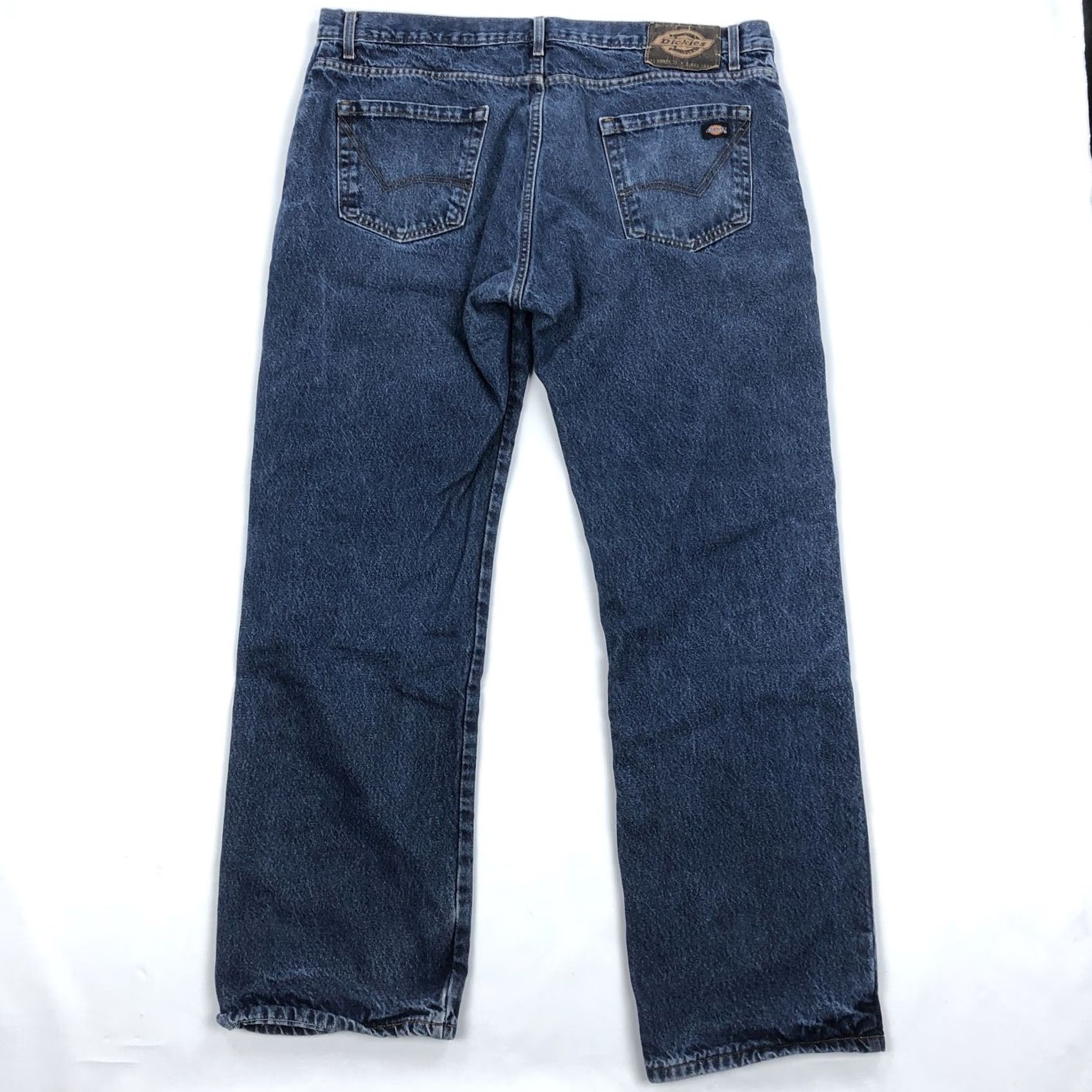 Dickies Dickies Jeans 38x32 Relaxed Fit Flannel Lined Dark Wash Blue Denim Shirt? Size US 38 / EU 54 - 5 Thumbnail