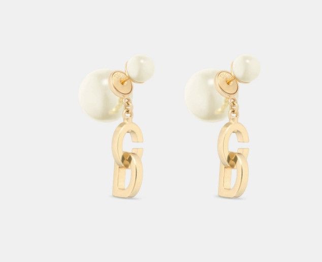 Dior o1w1db11224 Size: OS / Tribales Earrings in Gold Size ONE SIZE - 1 Thumbnail