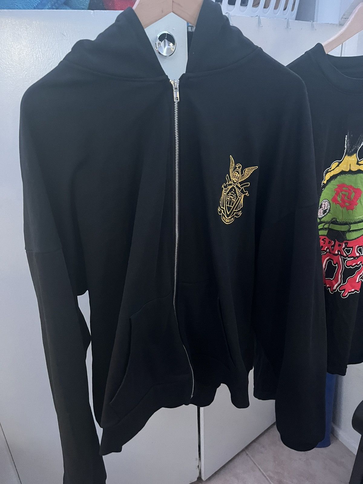 image of Kankan Rresort Zip Up in Black, Men's (Size XL)