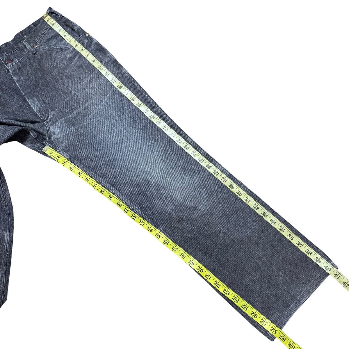 Needles Needles Faded Black Denim Loose Jeans Size US 31 - 21 Thumbnail