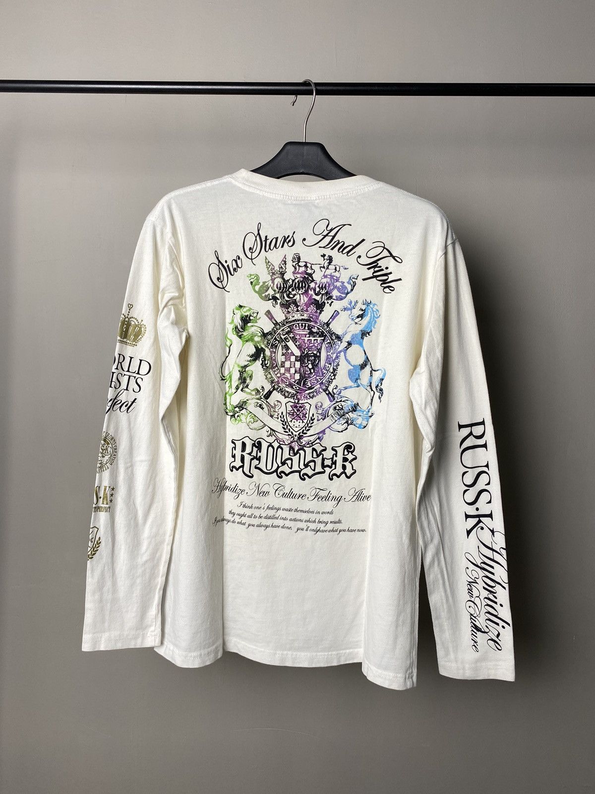 Beauty Beast × If Six Was Nine × Japanese Brand Russk Poem Longsleeve Size US M / EU 48-50 / 2 - 1 Thumbnail