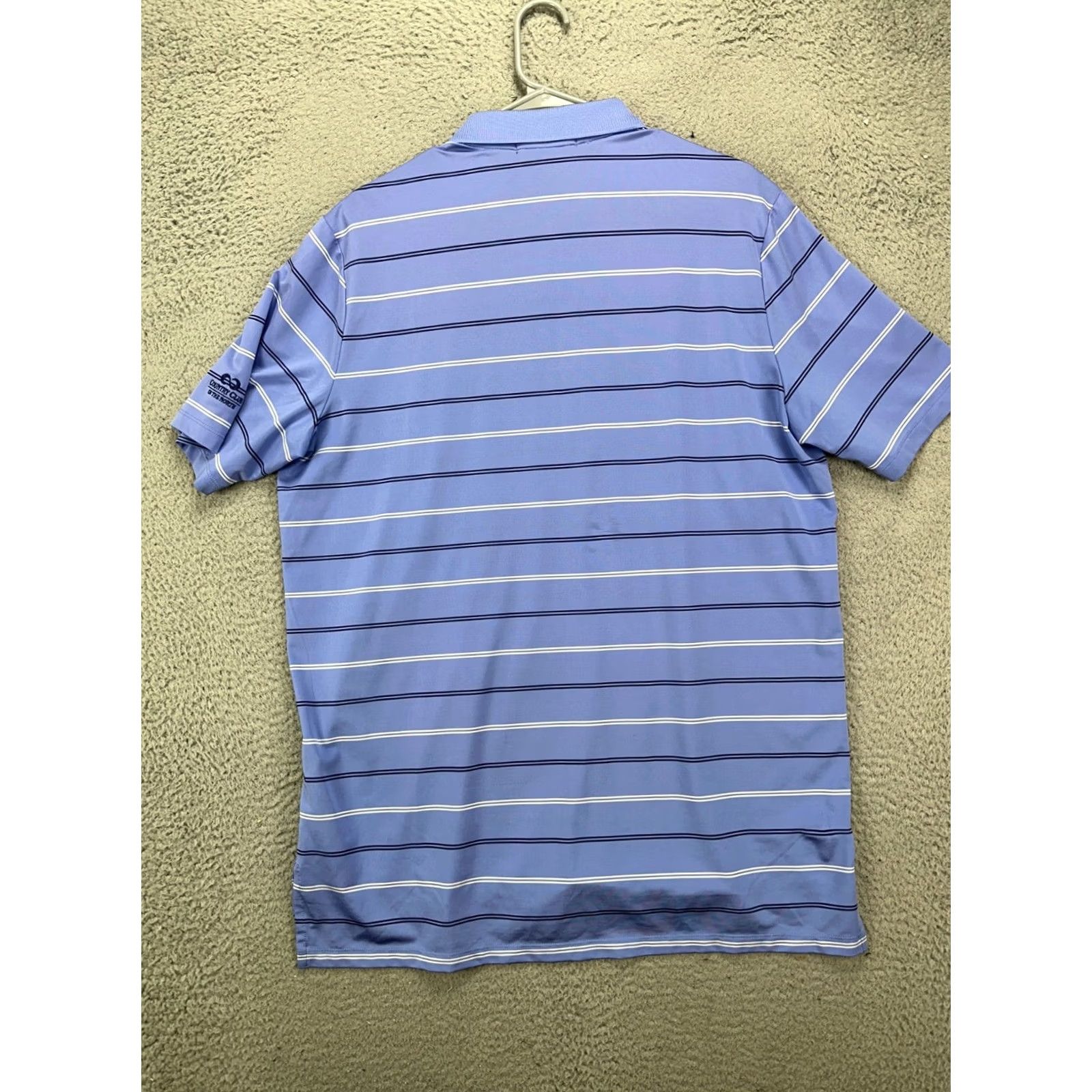 RLX Ralph Lauren RLX Ralph Lauren Golf Polo Shirt Adult Large Blue Rugby Men Short Sleeve Stretch Casual Outdoor Golfer Size US L / EU 52-54 / 3 - 3 Thumbnail