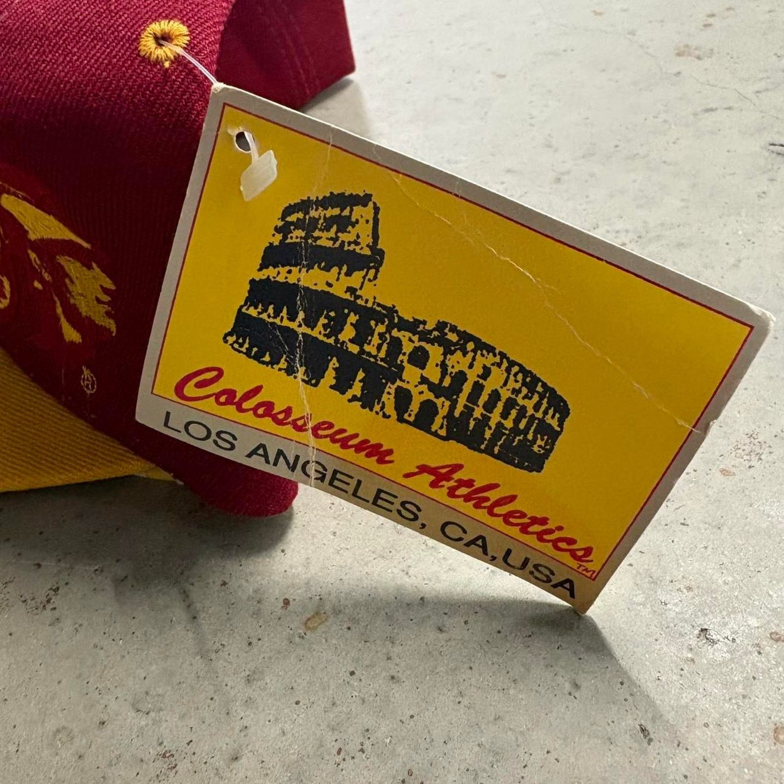 Colosseum Athletics × NCAA × Vintage Crazy NWT Vintage 90s Colosseum Athletics USC Trojans Hat Size ONE SIZE - 7 Thumbnail