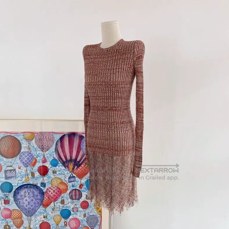 Dior Dior Striped knitted dress Size XS / US 0-2 / IT 36-38 - 3 Thumbnail