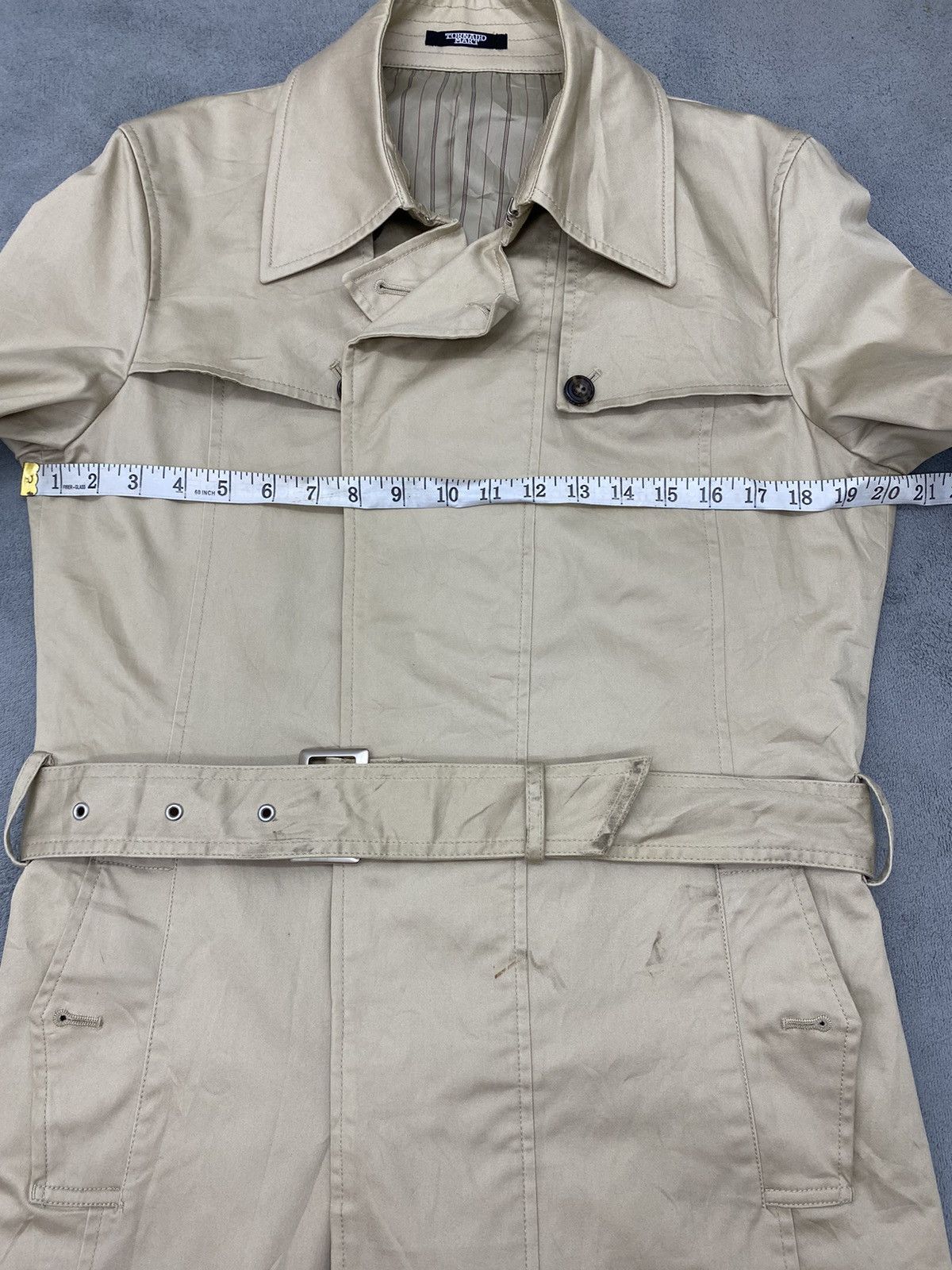 Tornado Mart (S)TORNADO MART TRENCH COAT Size L / US 10 / IT 46 - 13 Thumbnail
