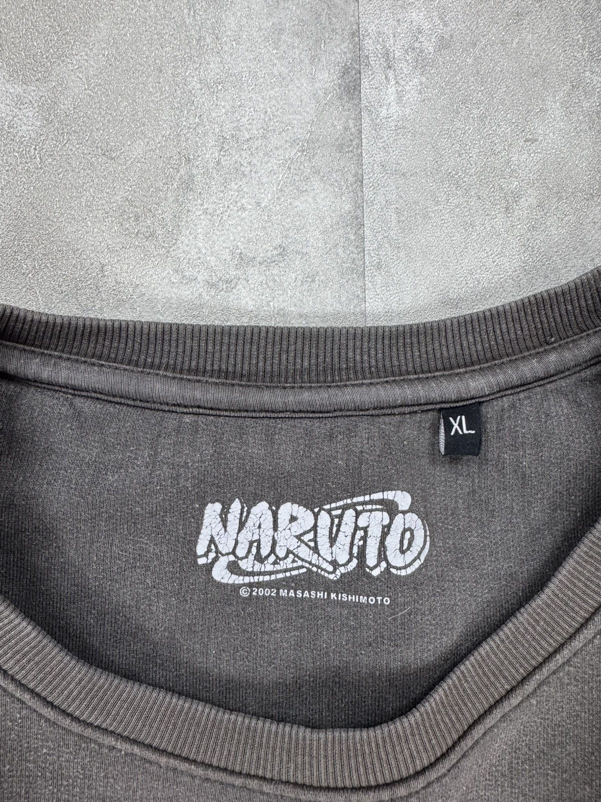 Anime × Vintage Vintage NARUTO MASASHI KISHIMOTO 2002 Sweatshirt Faded Size US L / EU 52-54 / 3 - 5 Thumbnail
