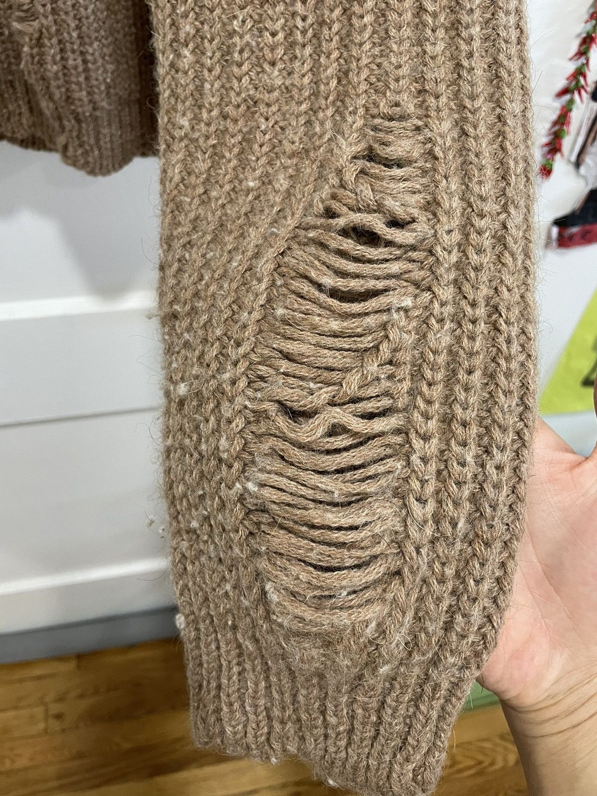 JW Anderson JW anderson oversized heavy knit brown wool/alpaca sweater Size US S / EU 44-46 / 1 - 3 Thumbnail