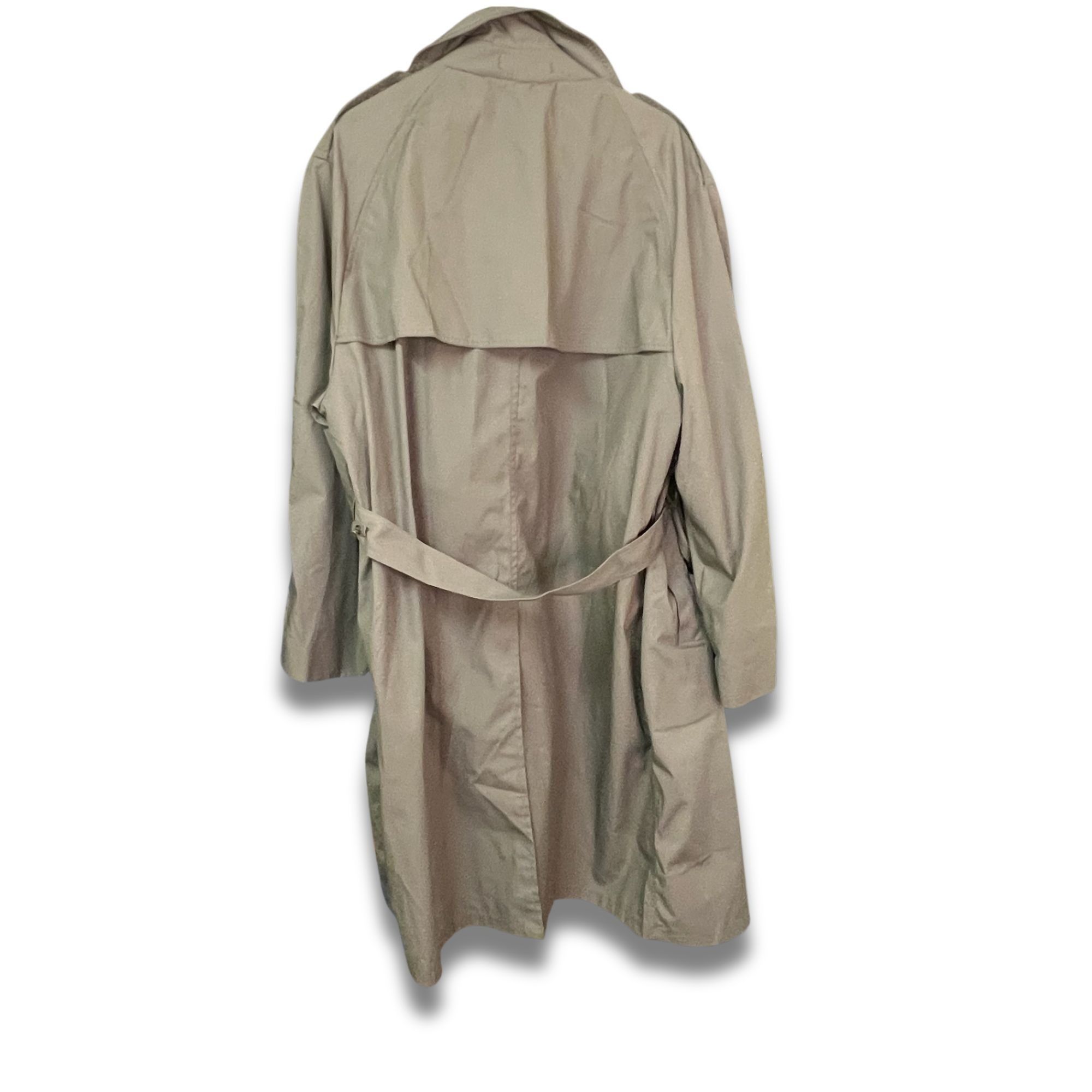 Other DSCP Khaki Double-Breasted Trench Coat With Belted Waist & E Size M / US 6-8 / IT 42-44 - 3 Thumbnail