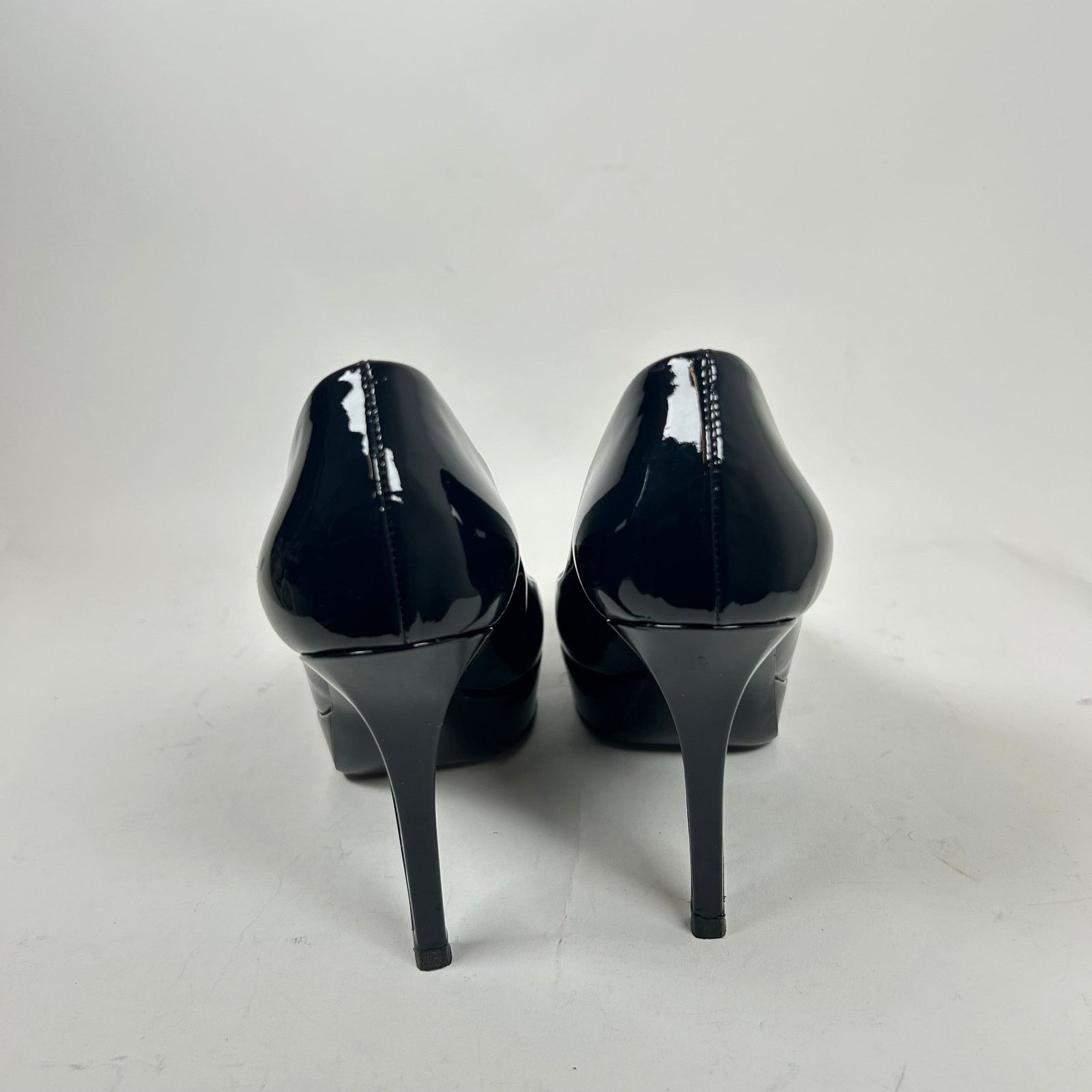 Gucci Gucci Midnight Blue Patent Leather Pumps Size 36.5 Size US 6.5 / IT 36.5 - 3 Thumbnail
