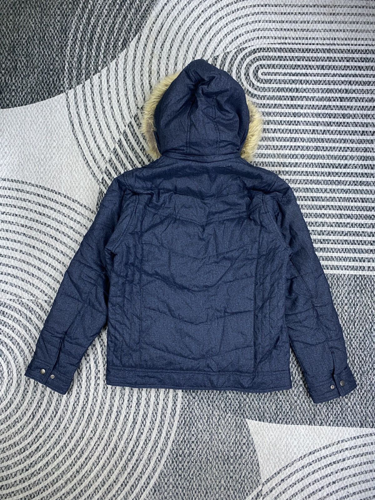 Japanese Brand Vintage Louis Chavlon Puffer Style Faux Fur Parka Size US M / EU 48-50 / 2 - 2 Thumbnail