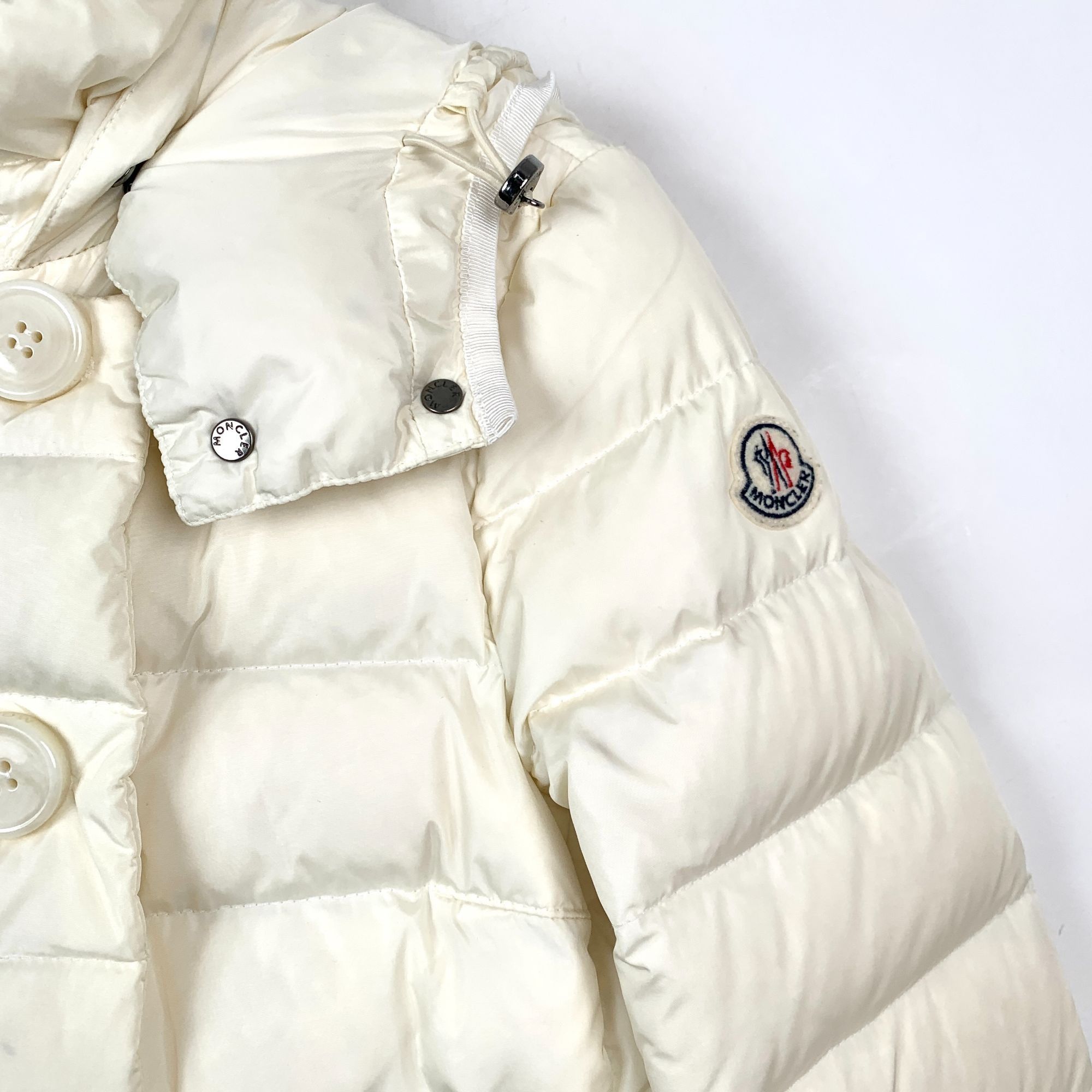 Moncler Moncler Beige Quilted Down Jacket (Size XS) Size XS / US 0-2 / IT 36-38 - 8 Thumbnail