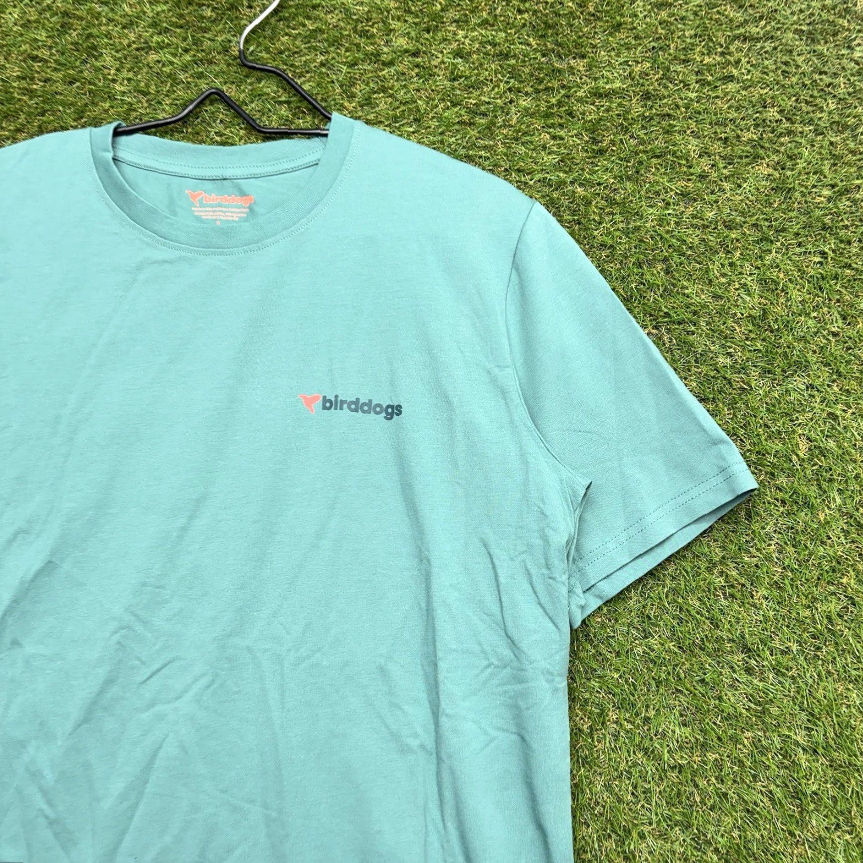 Vintage Birddogs Shirt Mens L USA Flag Green Short Sleeve Tee NWOT Regular Fit Casual T-Shirt Sportswear Size US L / EU 52-54 / 3 - 3 Thumbnail