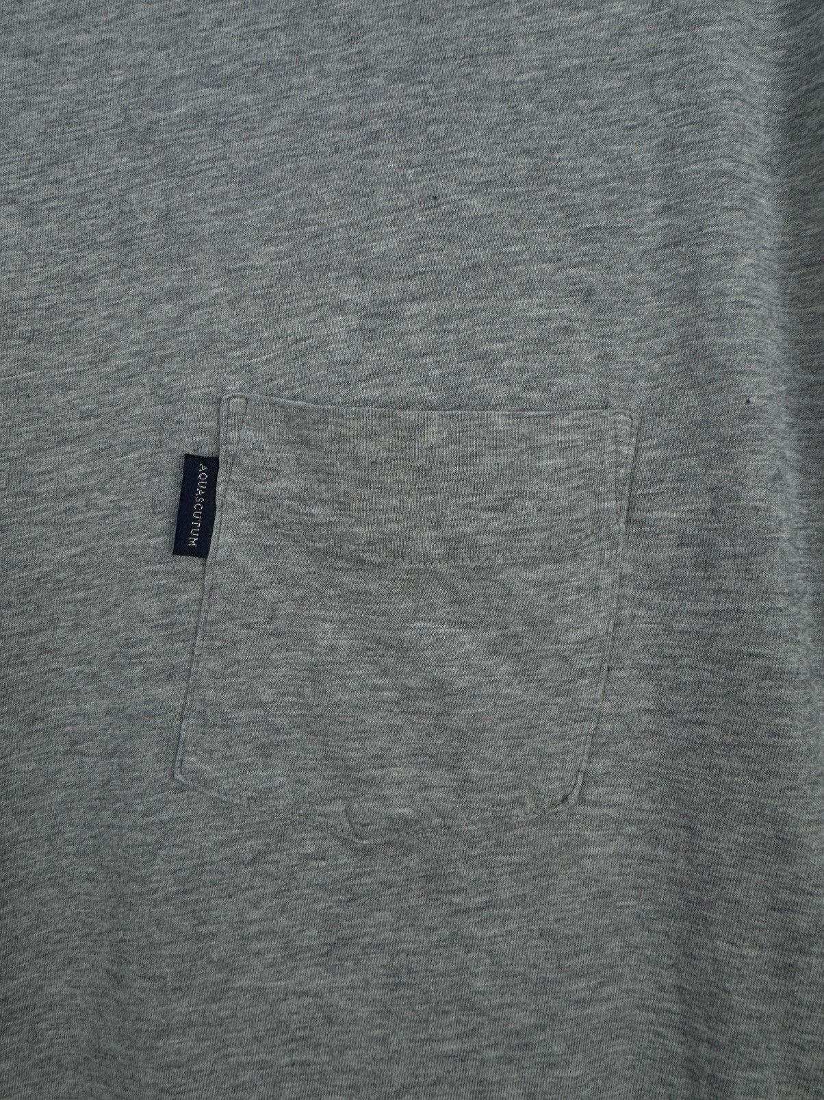 Aquascutum Aquascutum London Pockets Grey Short Sleeve T-Shirt Size US L / EU 52-54 / 3 - 5 Thumbnail