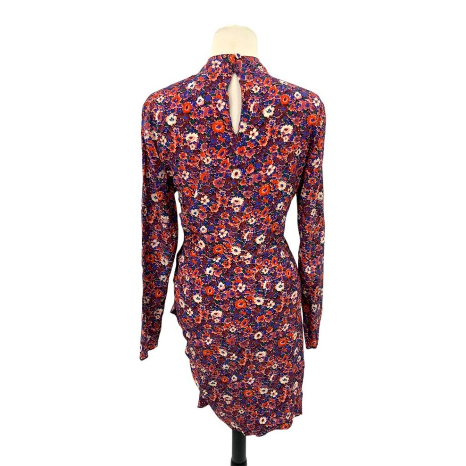 Veronica Beard Veronica Beard Louella High Neck Long Sleeve Dress Size 6 Size M / US 6-8 / IT 42-44 - 8 Thumbnail
