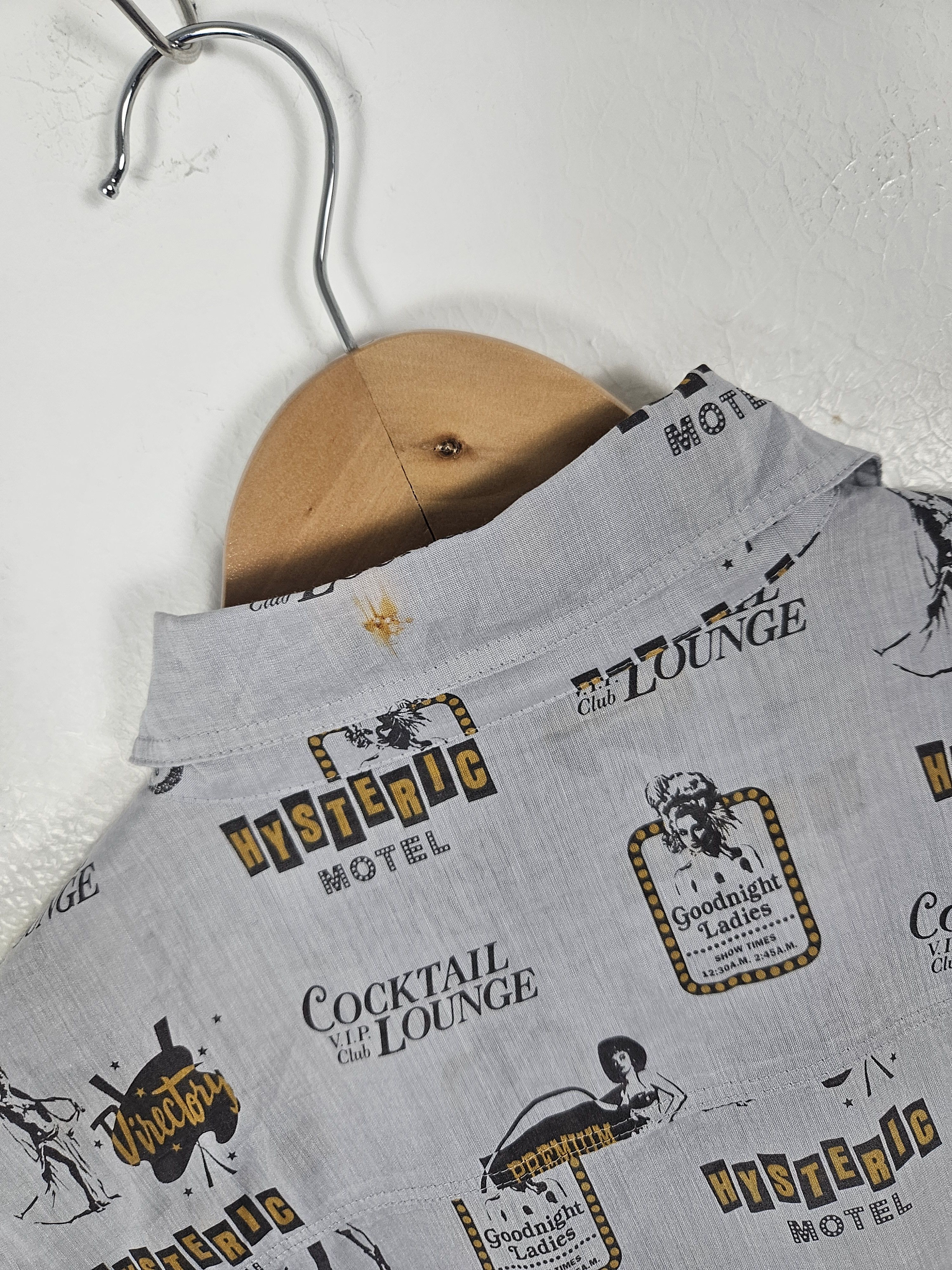 Hysteric Glamour Hysteric Glamour Coktail Lounge casual shirt Size US S / EU 44-46 / 1 - 7 Thumbnail