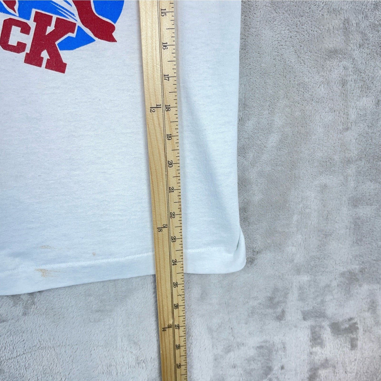 Other Vintage Washington Capitals 1989 Trench T Shirt Single Stitc Size US M / EU 48-50 / 2 - 10 Thumbnail