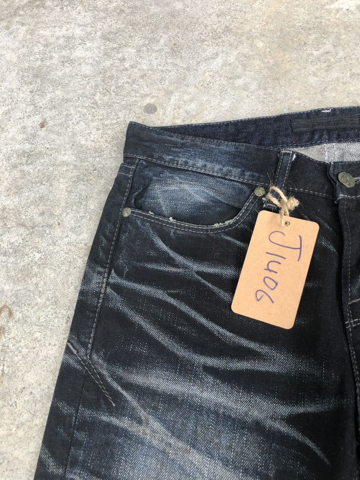 GOSTAR DE FUGA Japanese Fuga Distressed Jeans Slim Size US 30 / EU 46 - 14 Thumbnail