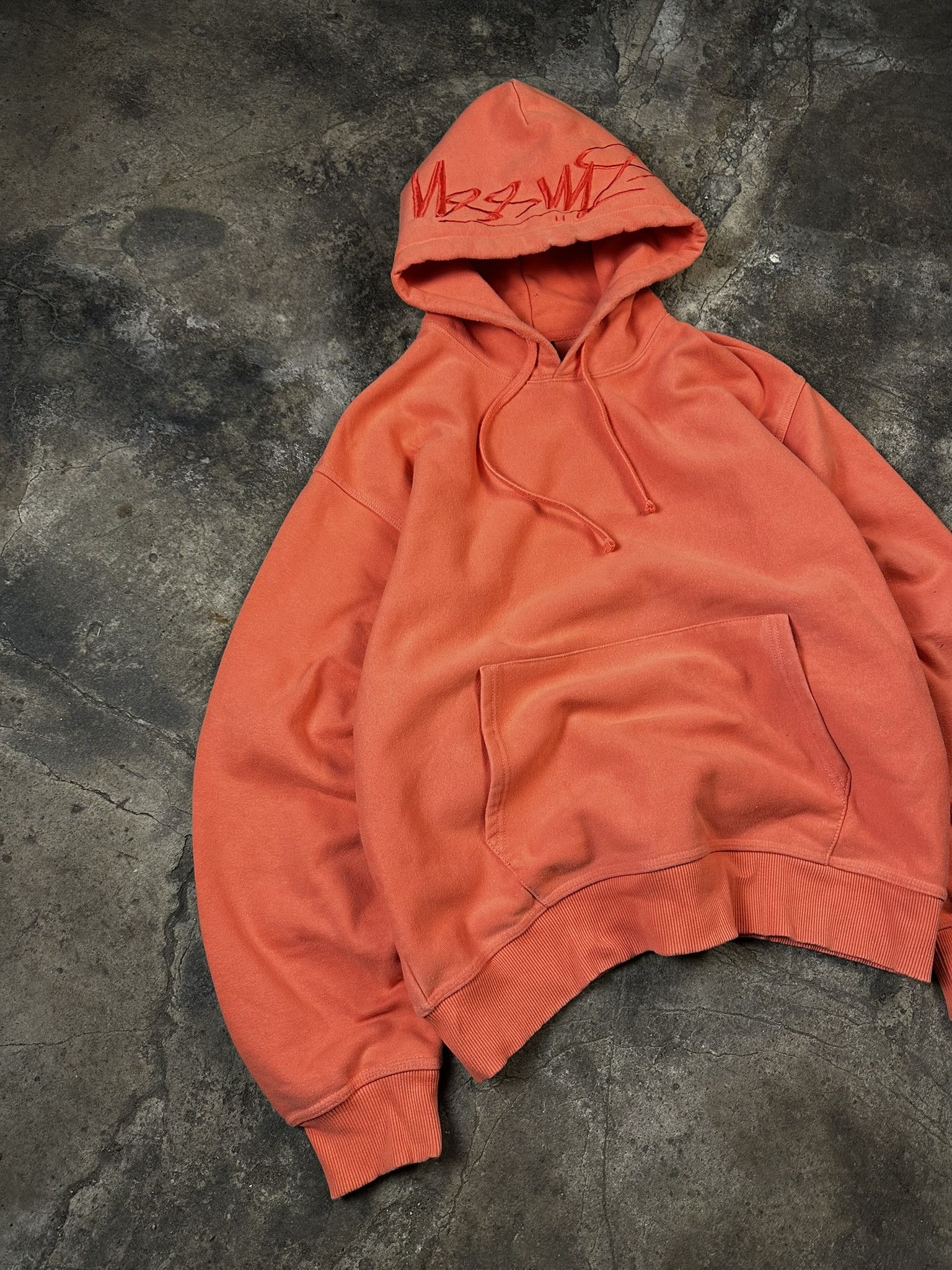 Stussy Vintage Y2k Stussy Spellout Logo Boxy Hoodie Size US L / EU 52-54 / 3 - 2 Thumbnail
