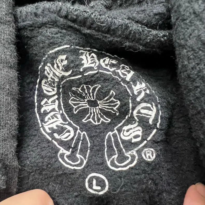 CHROME HEARTS Size L Zipper coat