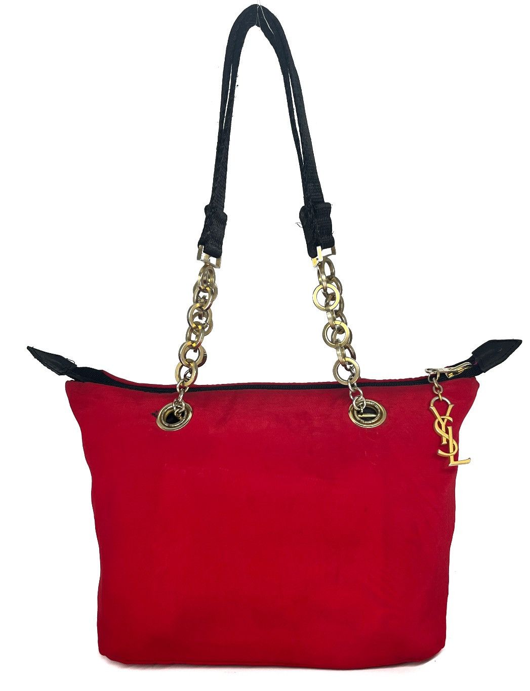 Yves Saint Laurent Authentic Yves Saint Laurent Handbags Black Size ONE SIZE - 10 Thumbnail