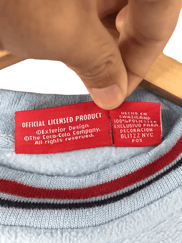 Coca Cola Vintage Coca Cola Fleece Sweatshirts Size US M / EU 48-50 / 2 - 6 Thumbnail