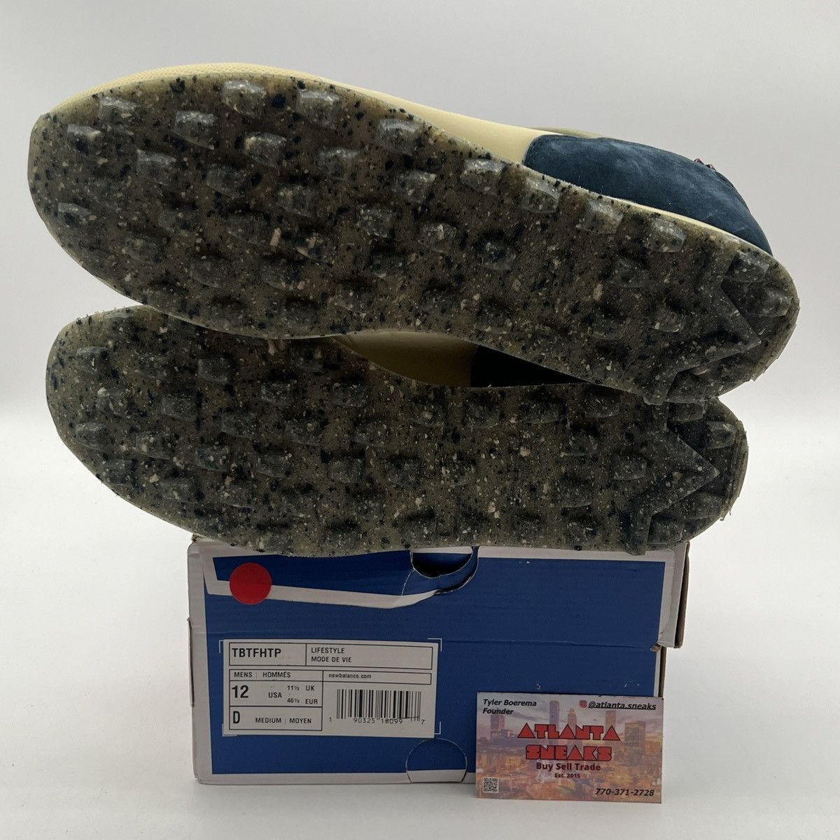 New Balance Trailbuster sand navy Size US 12 / EU 45 - 8 Thumbnail