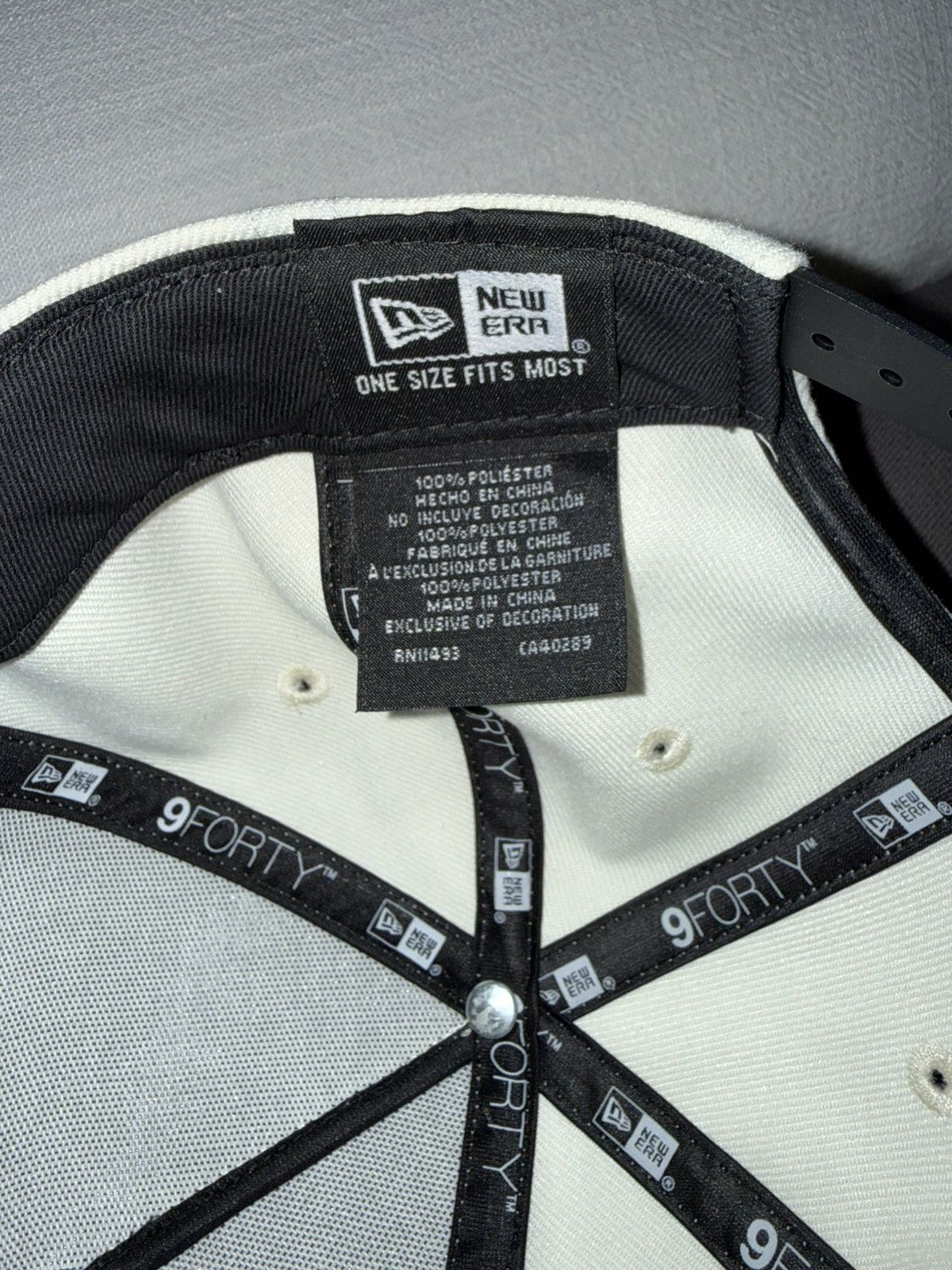 New Era 9FORTY A-FRAME SNAPBACK NEW YORK Size ONE SIZE - 5 Thumbnail