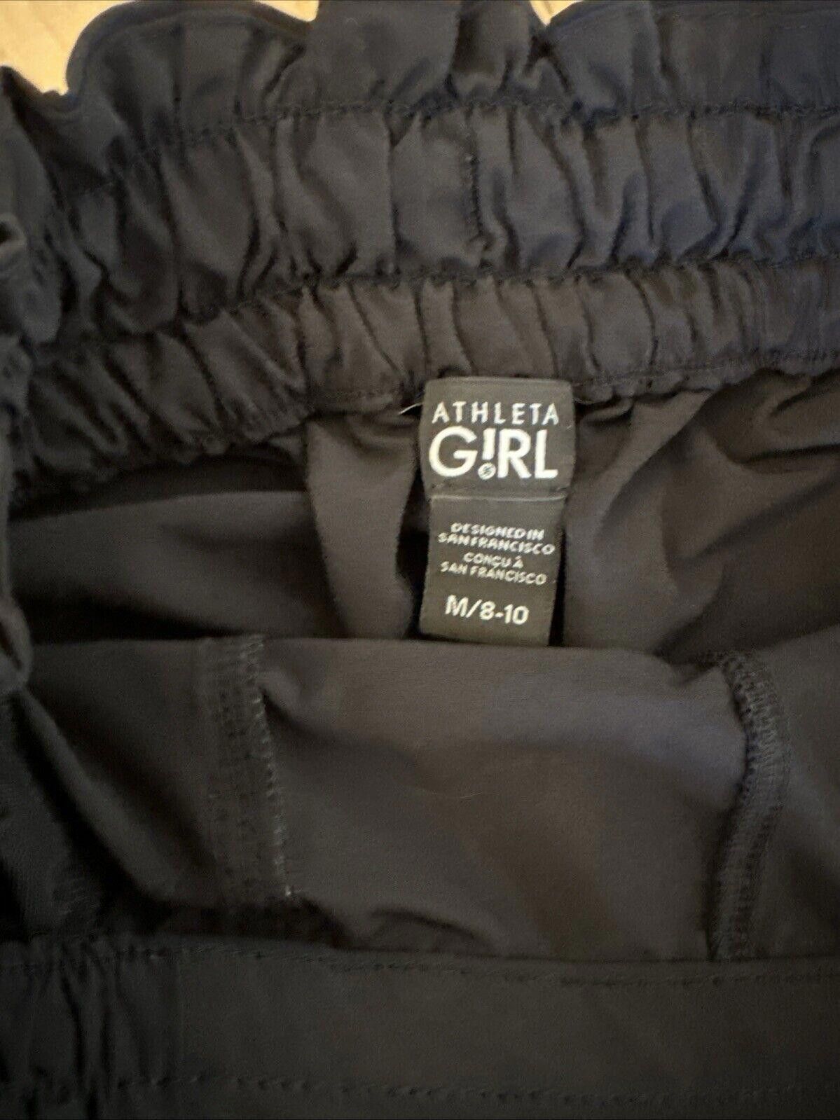 Designer Athleta Girls Black Active Pants 8 Size ONE SIZE - 4 Thumbnail