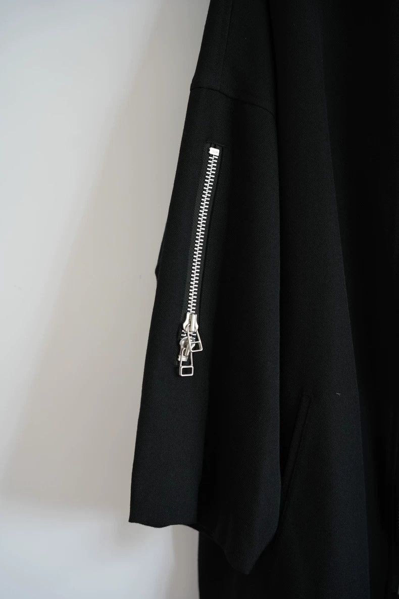 Yohji Yamamoto Yohji Yamamoto 20 oz Zip Ribbon Chain coat 2502-Nextarrow Size US L / EU 52-54 / 3 - 5 Thumbnail