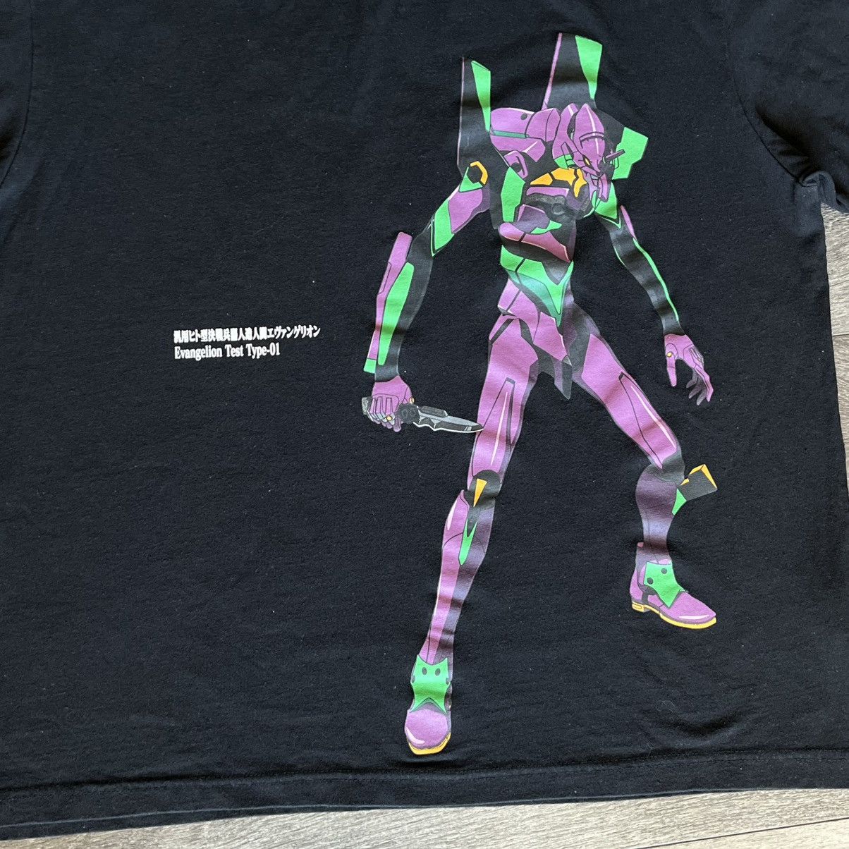 Pull & Bear Pull & Bear x Evangelion Test Type-01 Anime Graphic Logo Tee Size US XL / EU 56 / 4 - 3 Thumbnail