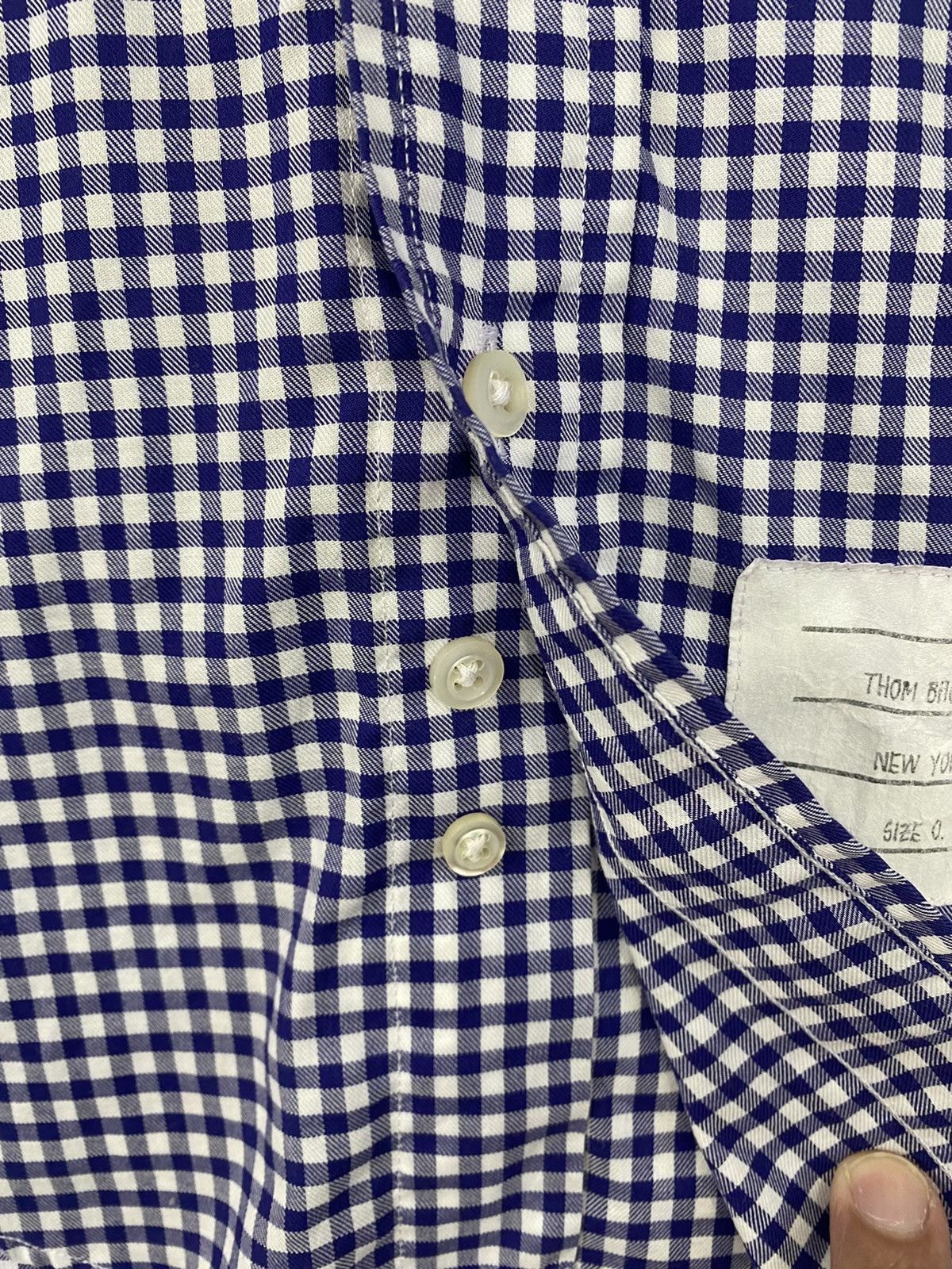 Thom Browne 💥THOM BROWNE New York button down longsleeve shirt Size M / US 6-8 / IT 42-44 - 4 Thumbnail