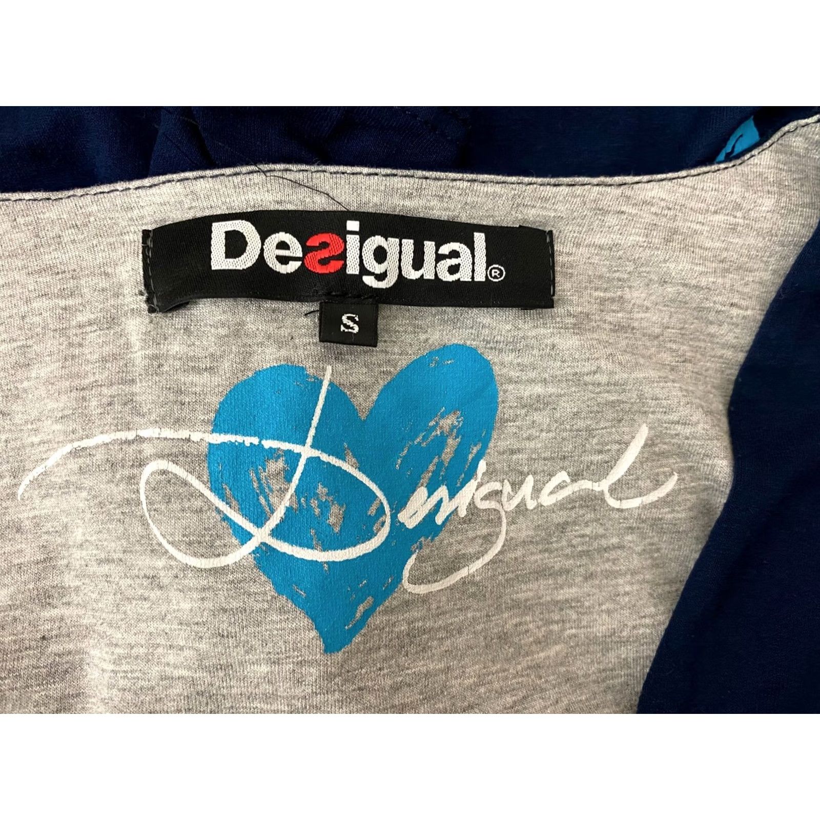 Desigual Desigual womens blue Dress Size S Size S / US 4 / IT 40 - 7 Thumbnail