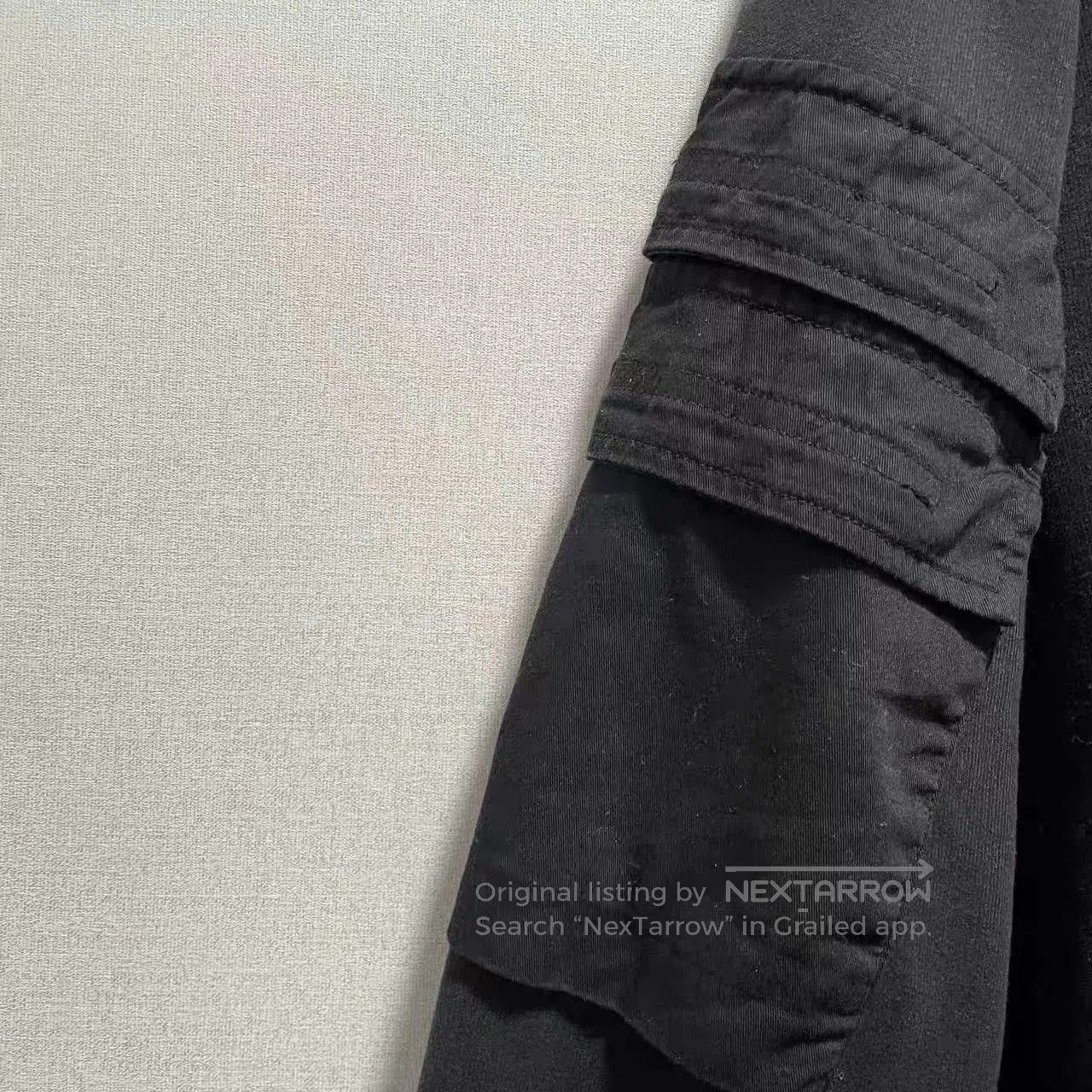 Stone Island Black Long Sleeve Sweatshirt with Cargo Pockets. Size US XXL / EU 58 / 5 - 5 Thumbnail
