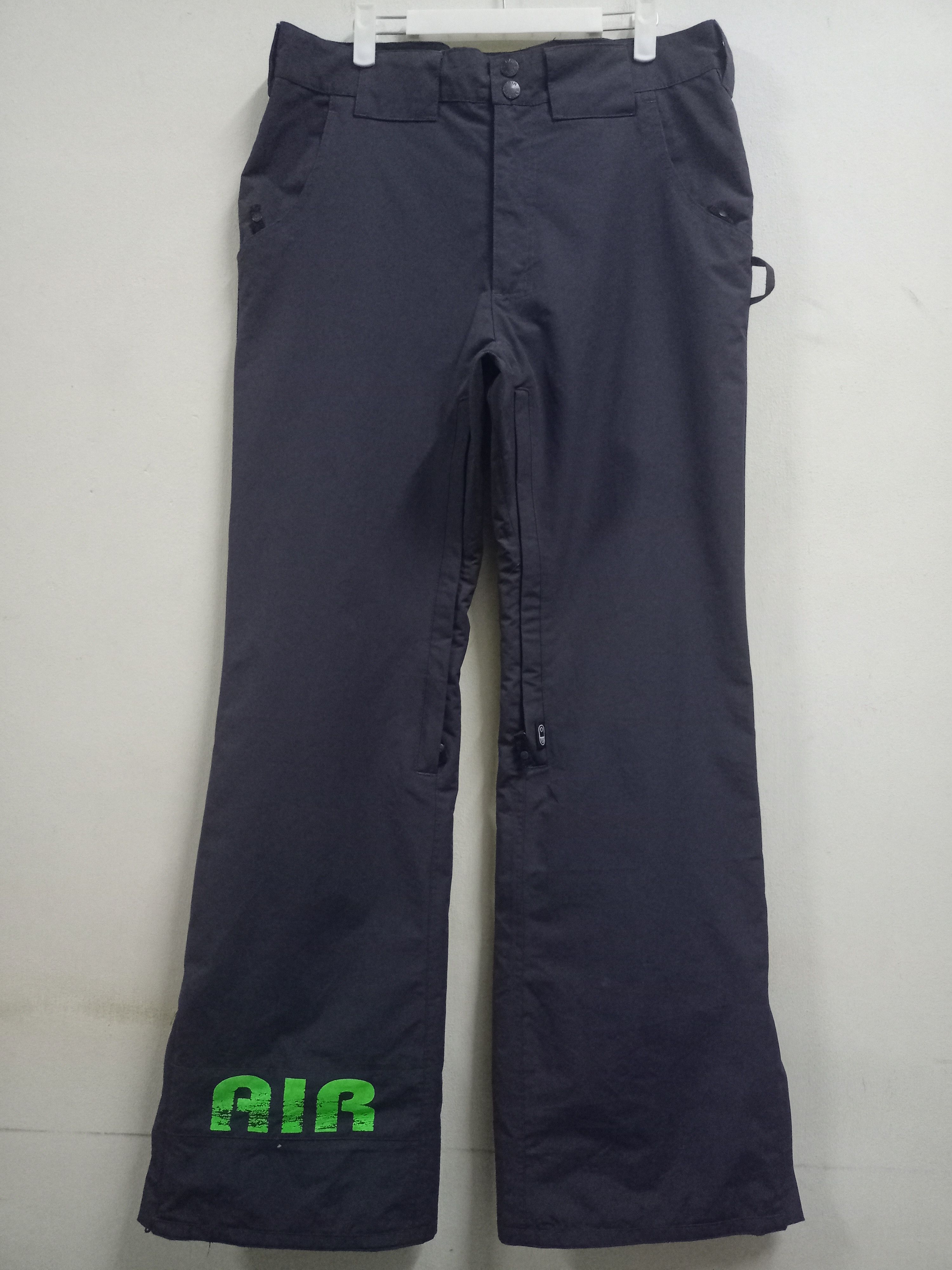 image of Gorpcore Air Blaster Tactical Style Flare Snow Pants in Black, Men's (Size 34)