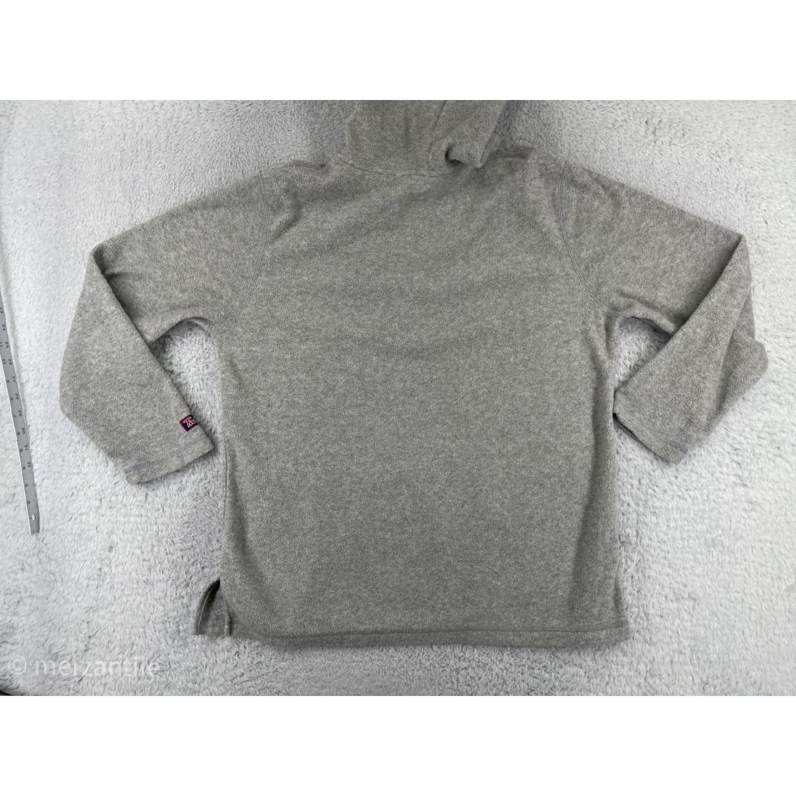 Vintage Tweety Bird Sweater Womens Hoodie 1X Gray Embroidered Feisty Polyester Fleece Size XL / US 12-14 / IT 48-50 - 2 Thumbnail
