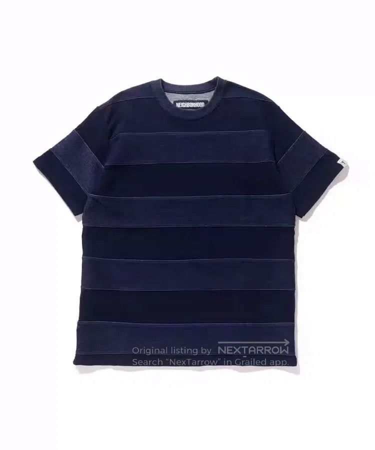 Neighborhood Neighborhood Indigo Dyed T-Shirt Size US L / EU 52-54 / 3 - 7 Thumbnail