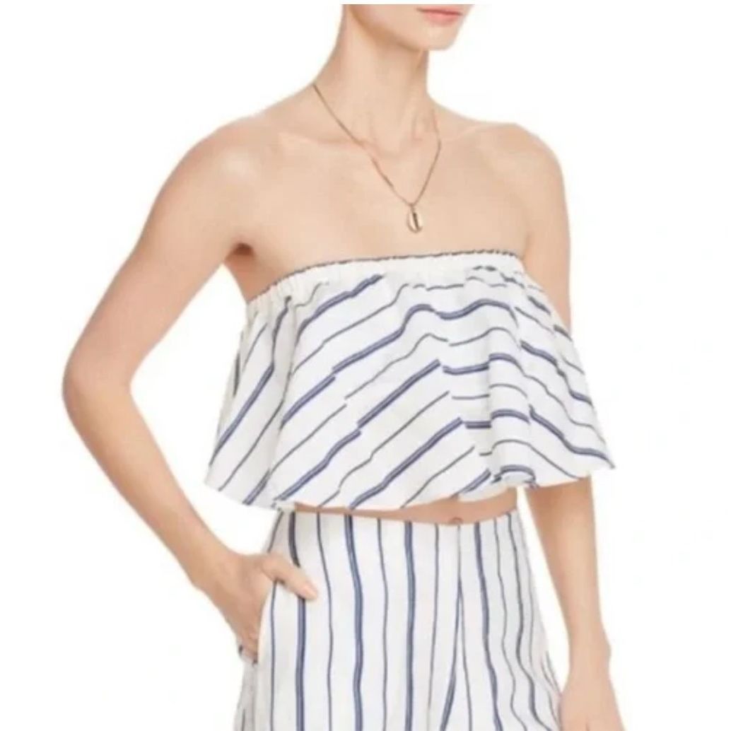 Other Helen Owen X Aqua Bandeau Ruffle Tube Too Cropped M Size M / US 6-8 / IT 42-44 - 1 Thumbnail